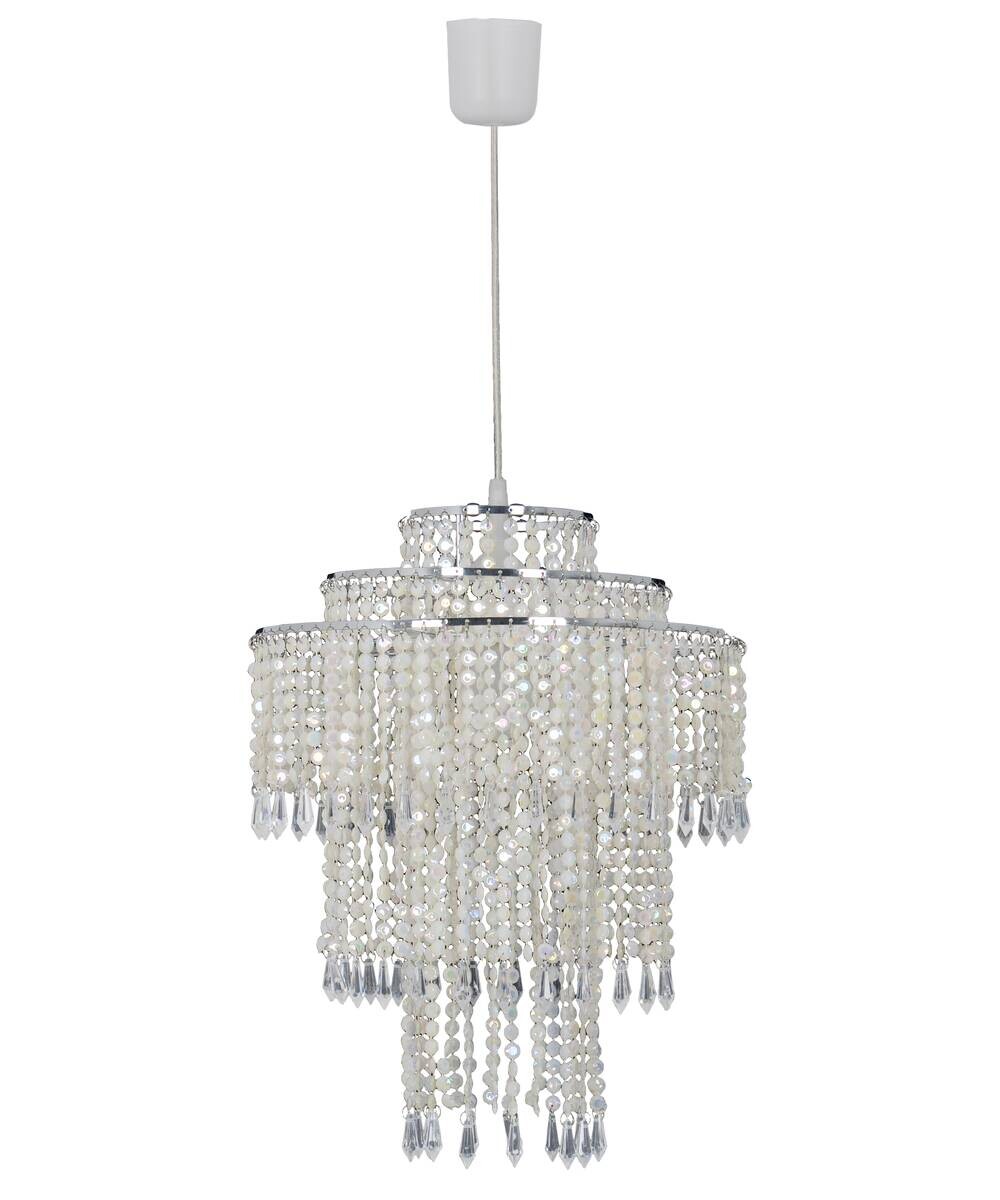 Näve Leuchten Pendelleuchte 7013831 transparent Metall Kunststoff B/H/T: ca. 32x43x32 cm E27 1 Brennstellen