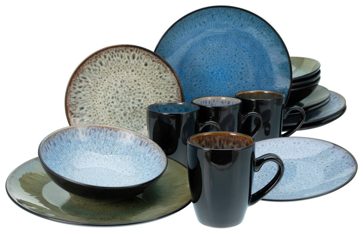 CreaTable Kombiservice Bali multicolor Keramik 16 tlg.