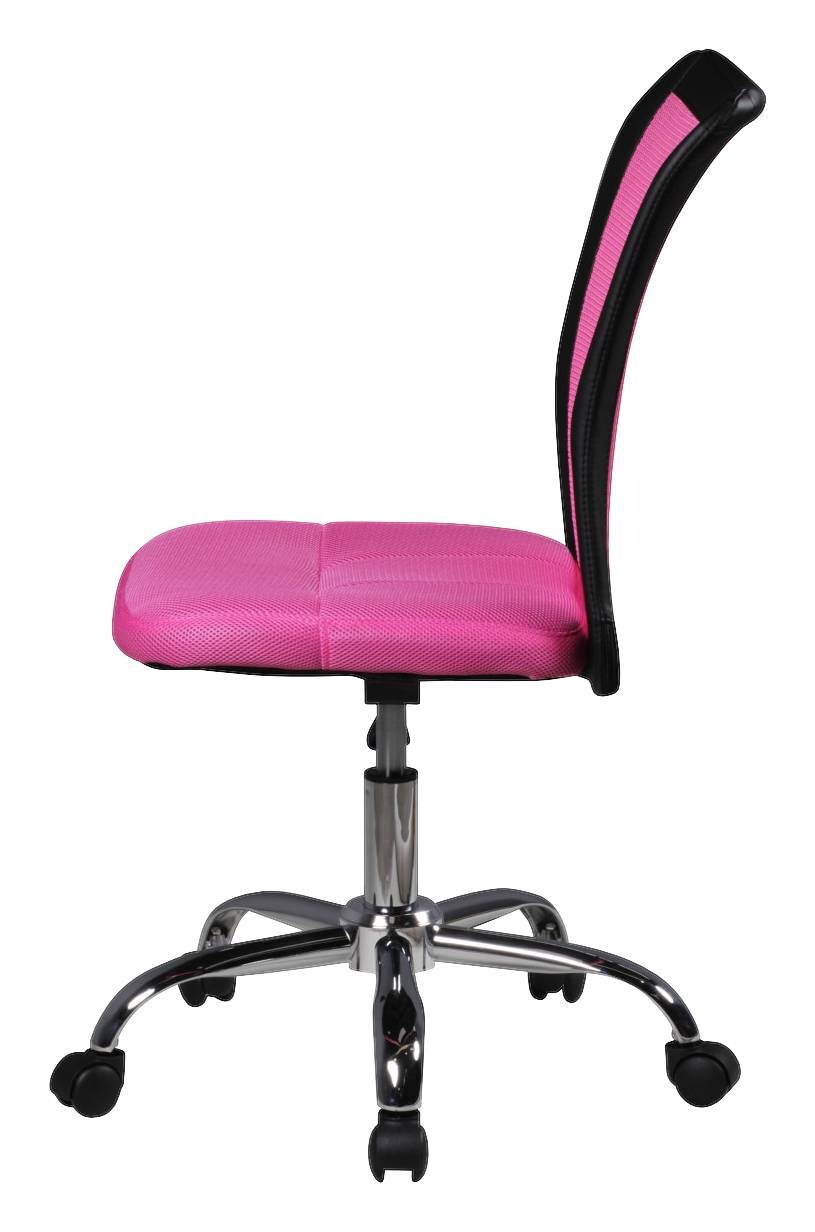 Drehstuhl pink Stoff