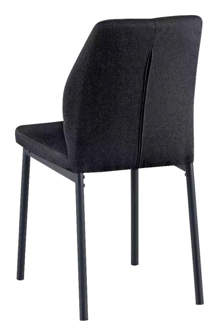 Stuhl Marbella schwarz Webstoff B/T: ca. 45x56 cm