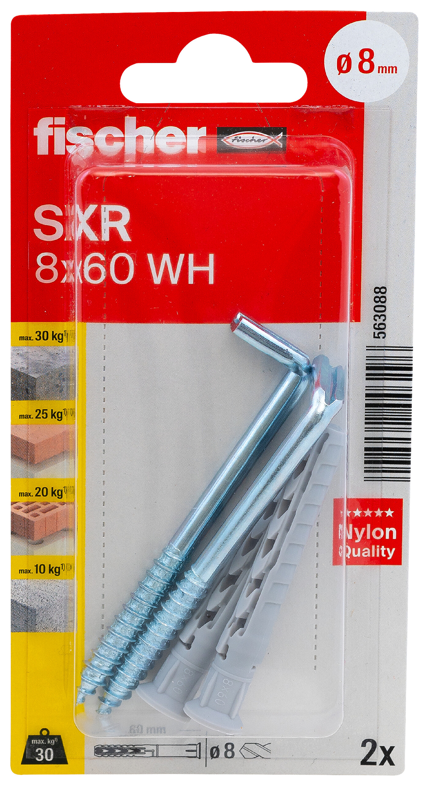 fischer Dübel- und Hakenset