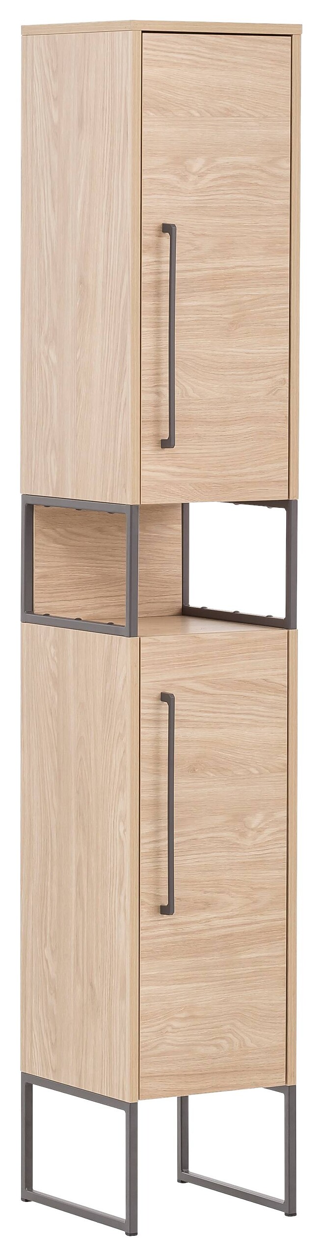 Hochschrank Limone Eiche hell Nachbildung B/H/T: ca. 30,4x183,4x33,1 cm Hochschrank Limone Eiche hell Nachbildung B/H/T: ca. 30,4x183,4x33,1 cm