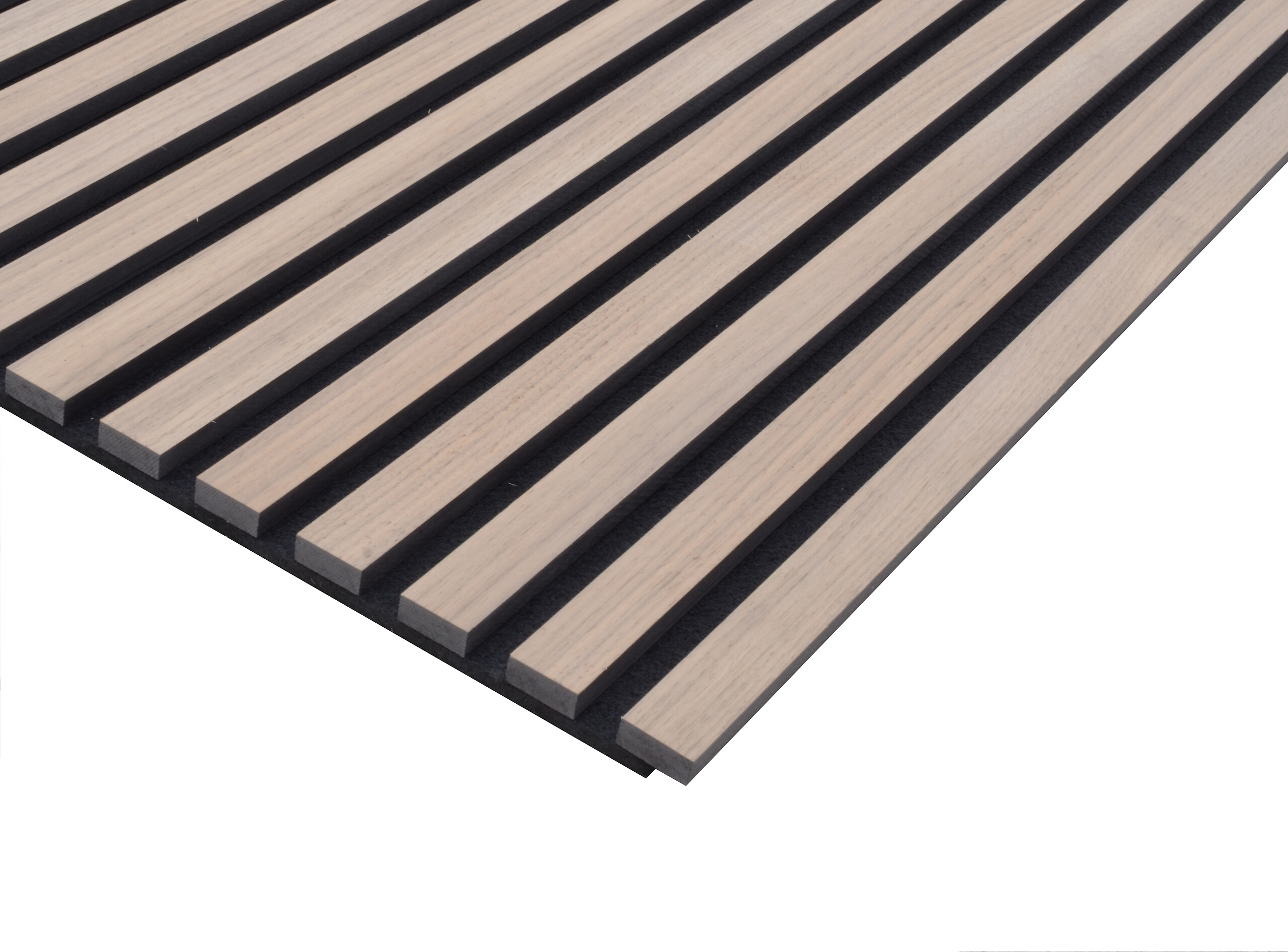 FN Acustico Wand- und Akustikpaneel walnuss L/B/H: ca. 240x57,25x1,9 cm pro Stück