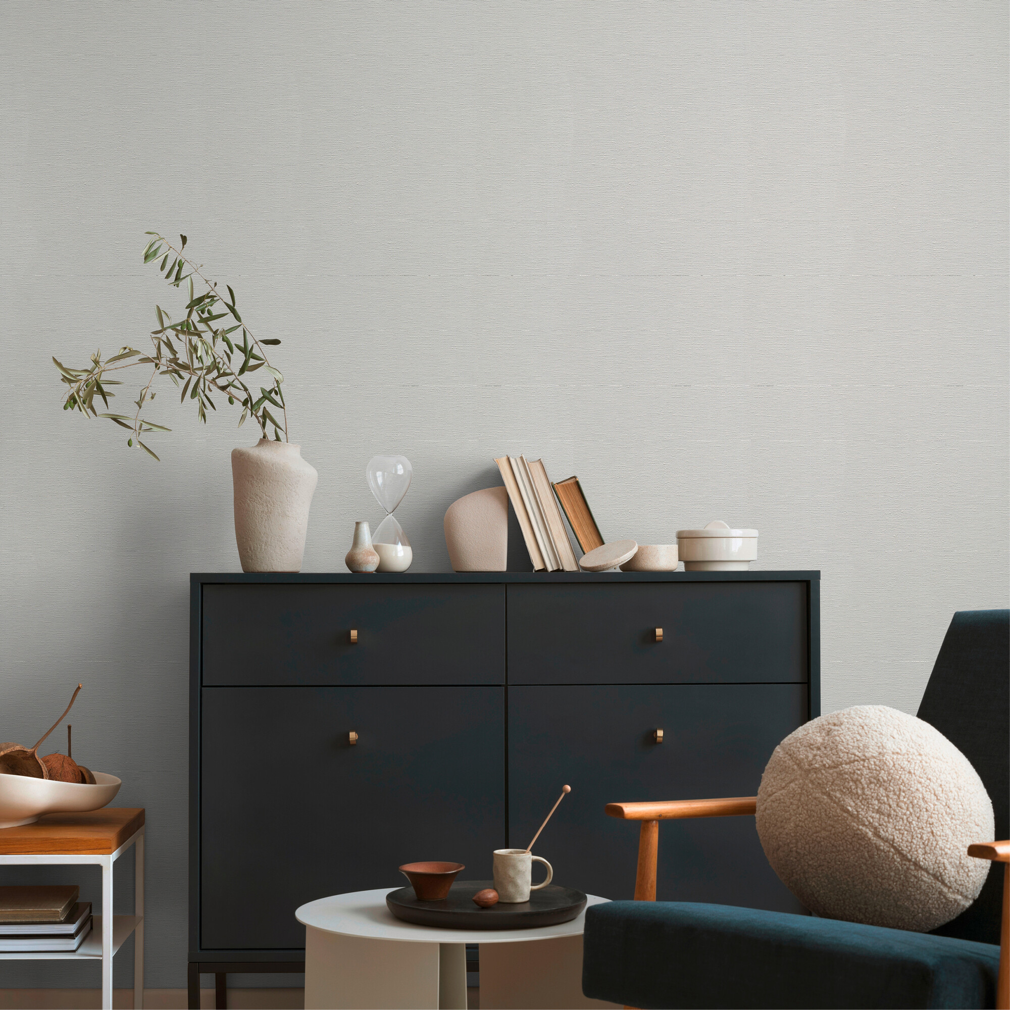 A.S.Creation Vliestapete weiß B/H/D: ca. 53x1005x9,2 cm