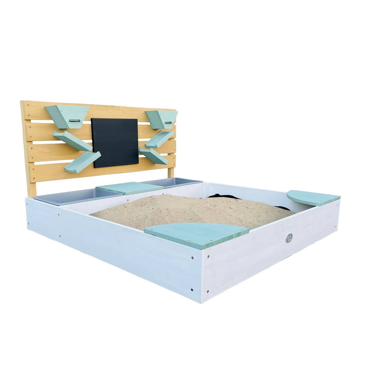 AXI Sandkasten Cato weiß B/H/L: ca. 105x59x100 cm