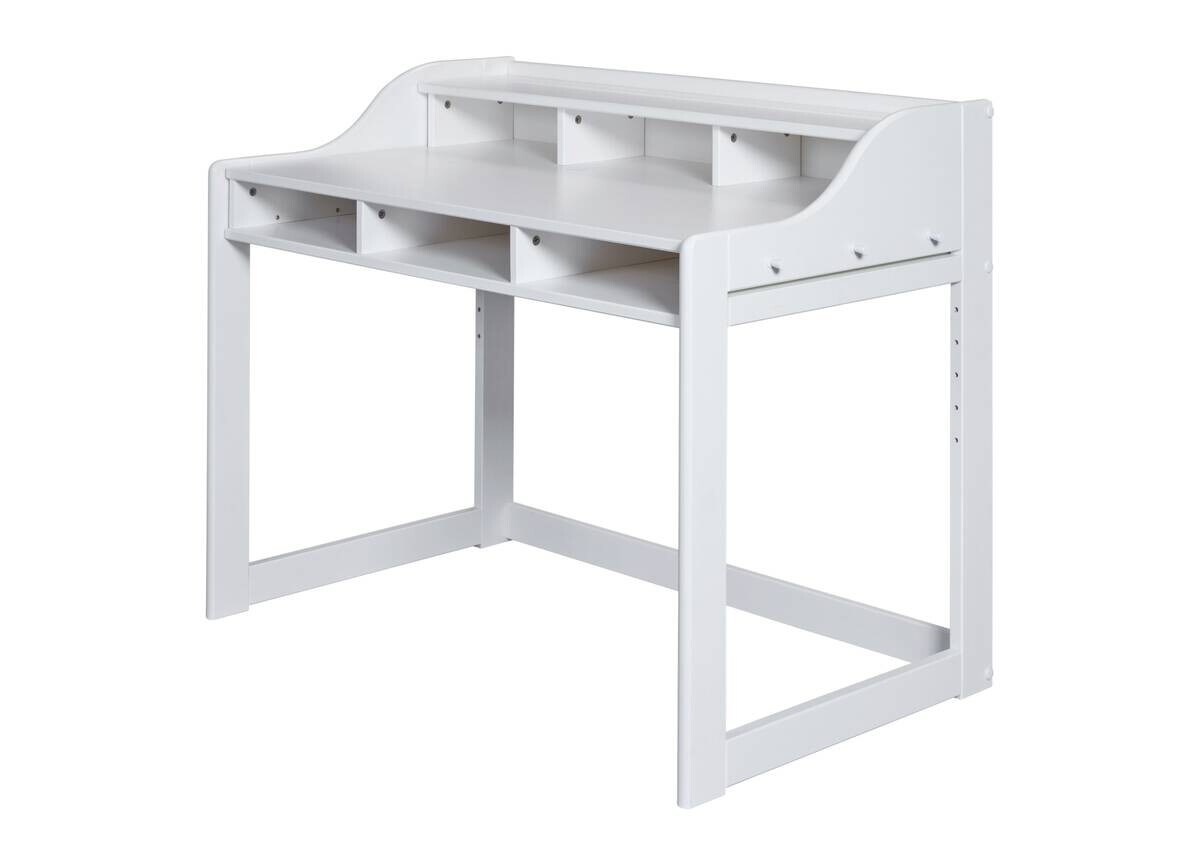 Kinderschreibtisch Kids Learning weiß lackiert B/H/L: ca. 68x91x112 cm