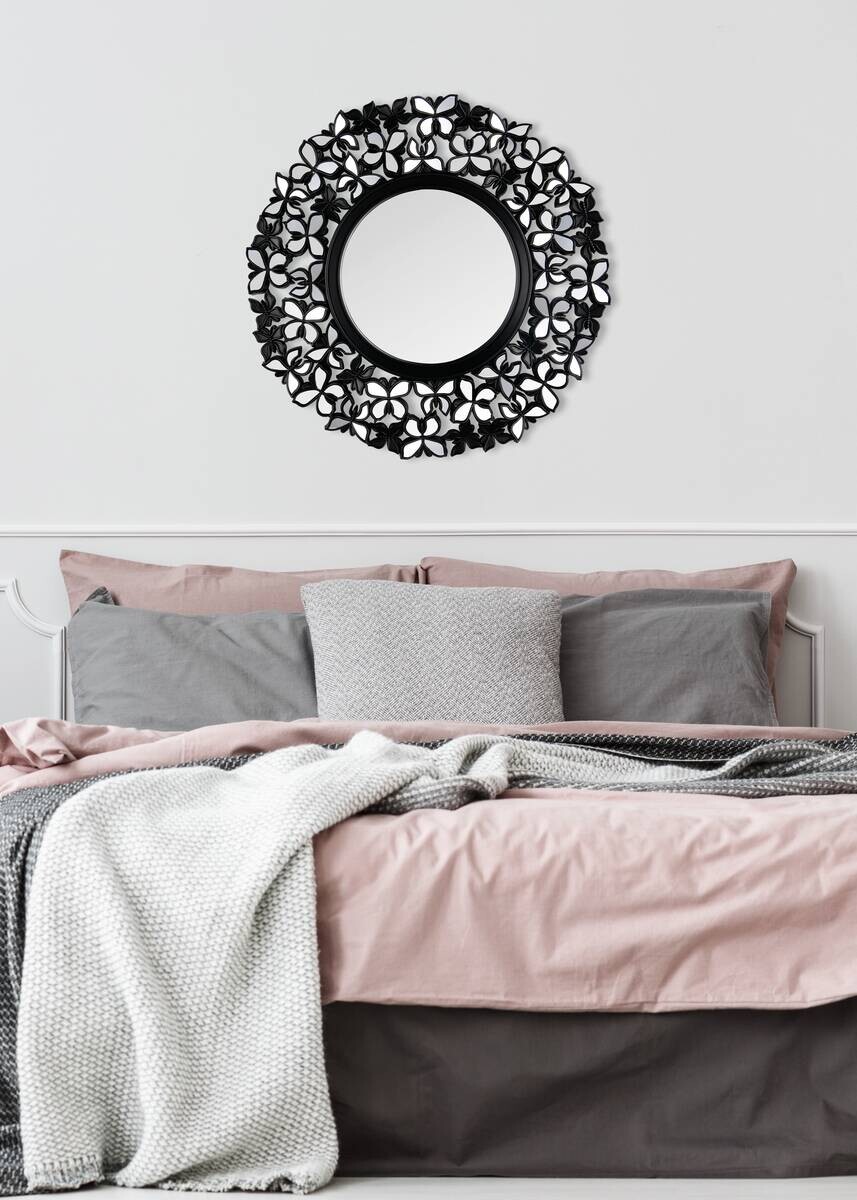 Dekospiegel Lou schwarz T/D: ca. 4x58 cm