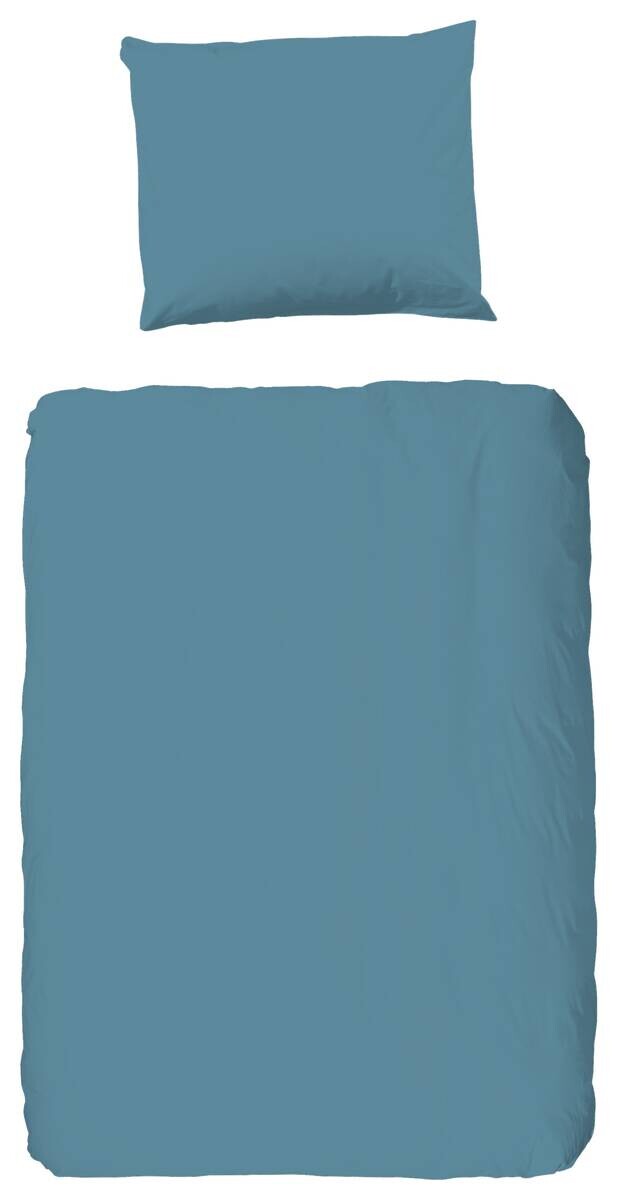 Baumwoll Bettwäsche blau Baumwolle B/L: ca. 120x150 cm