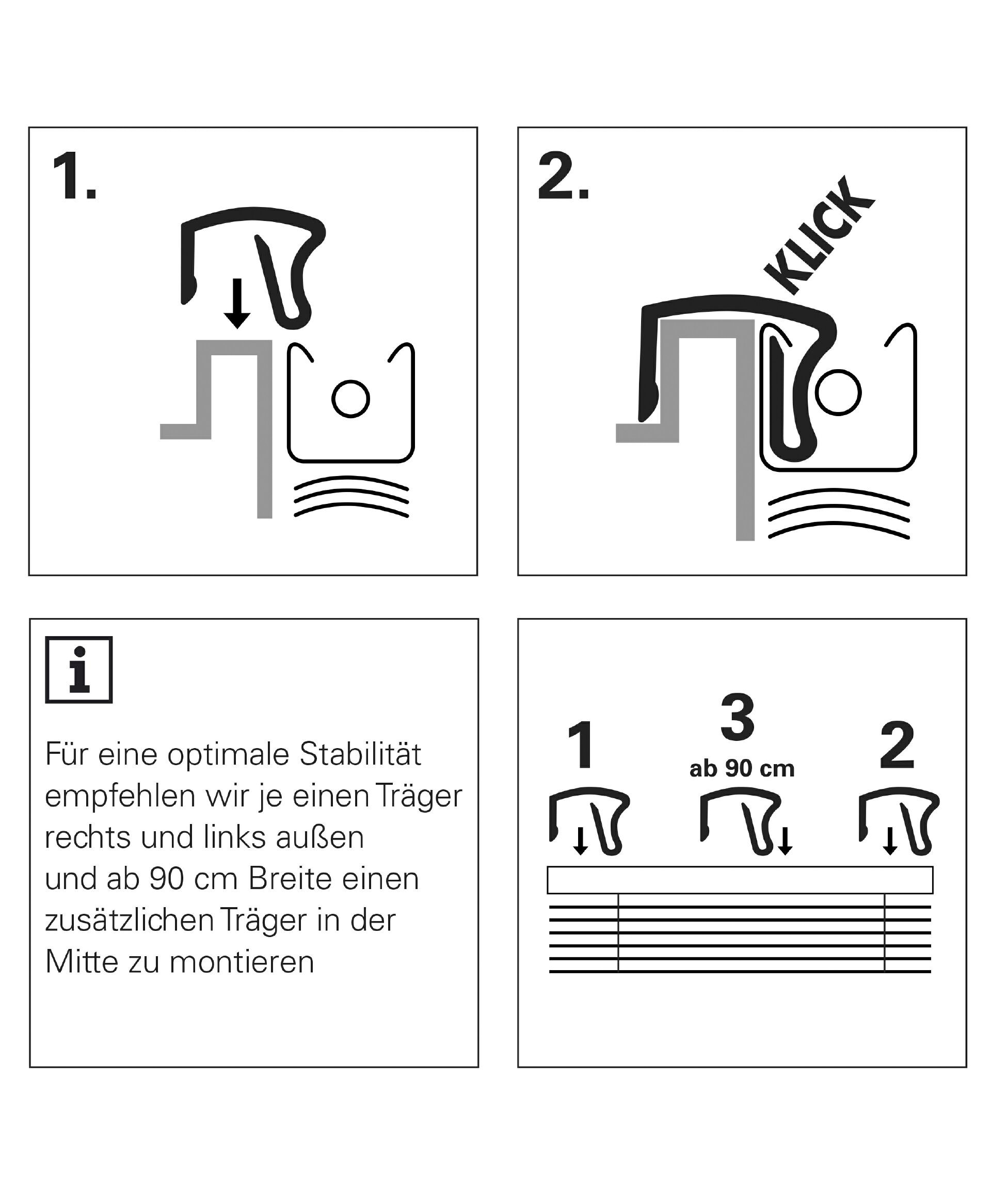 Alu-Jalousie weiß B/L: ca. 75x130 cm