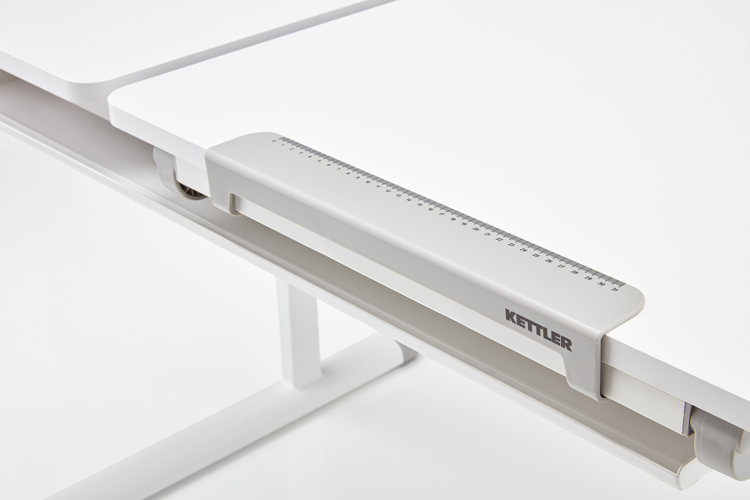 Kinderschreibtisch weiß B/H/T: ca. 110x54x72 cm