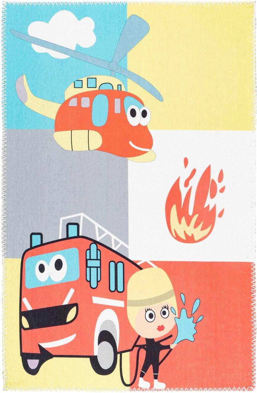 Arte Espina Flachflorteppich Playground 425 mehrfarbig B/H/L: ca. 120x0,5x180 cm