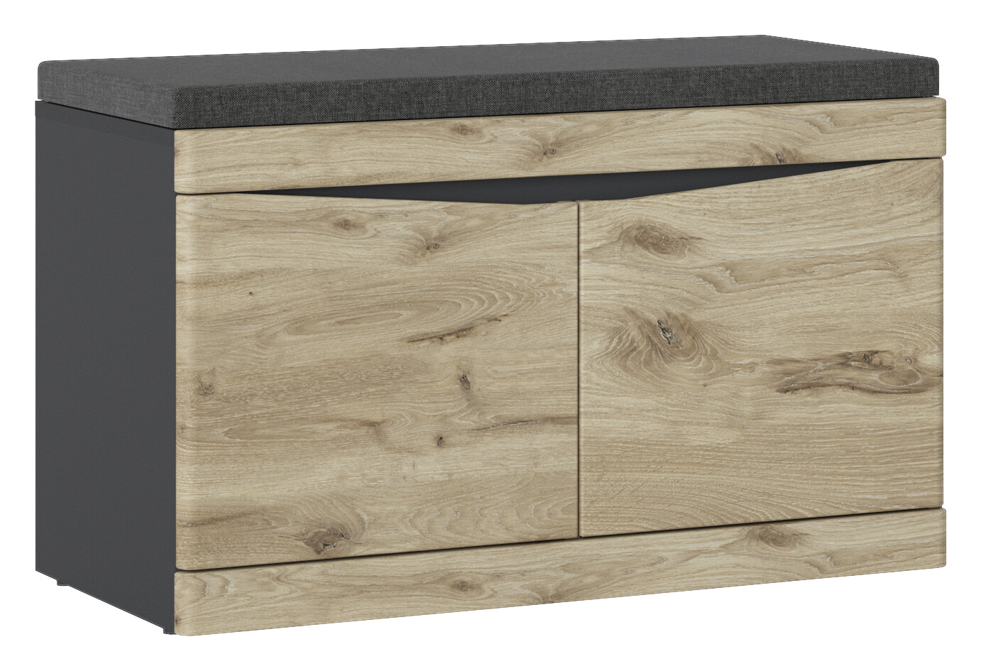 Sitzbank Spring Eiche Eiche Viking Nachbildung B/H/T: ca. 86x49x40 cm