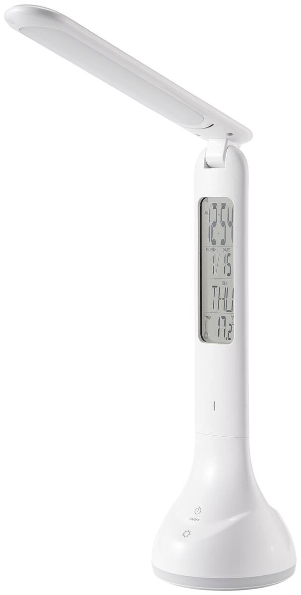 POCOline Schreibtischleuchte Lena weiß Kunststoff H/D: ca. 35x9 cm 1 Brennstellen