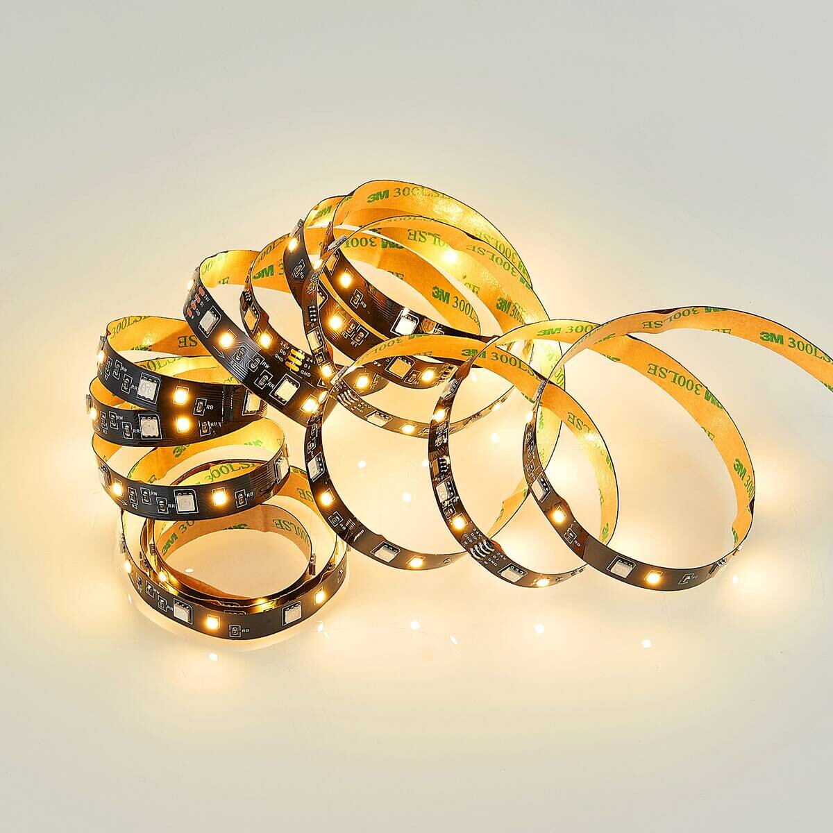 Lichtband Racer schwarz Kunststoff B/L: ca. 1x300 cm