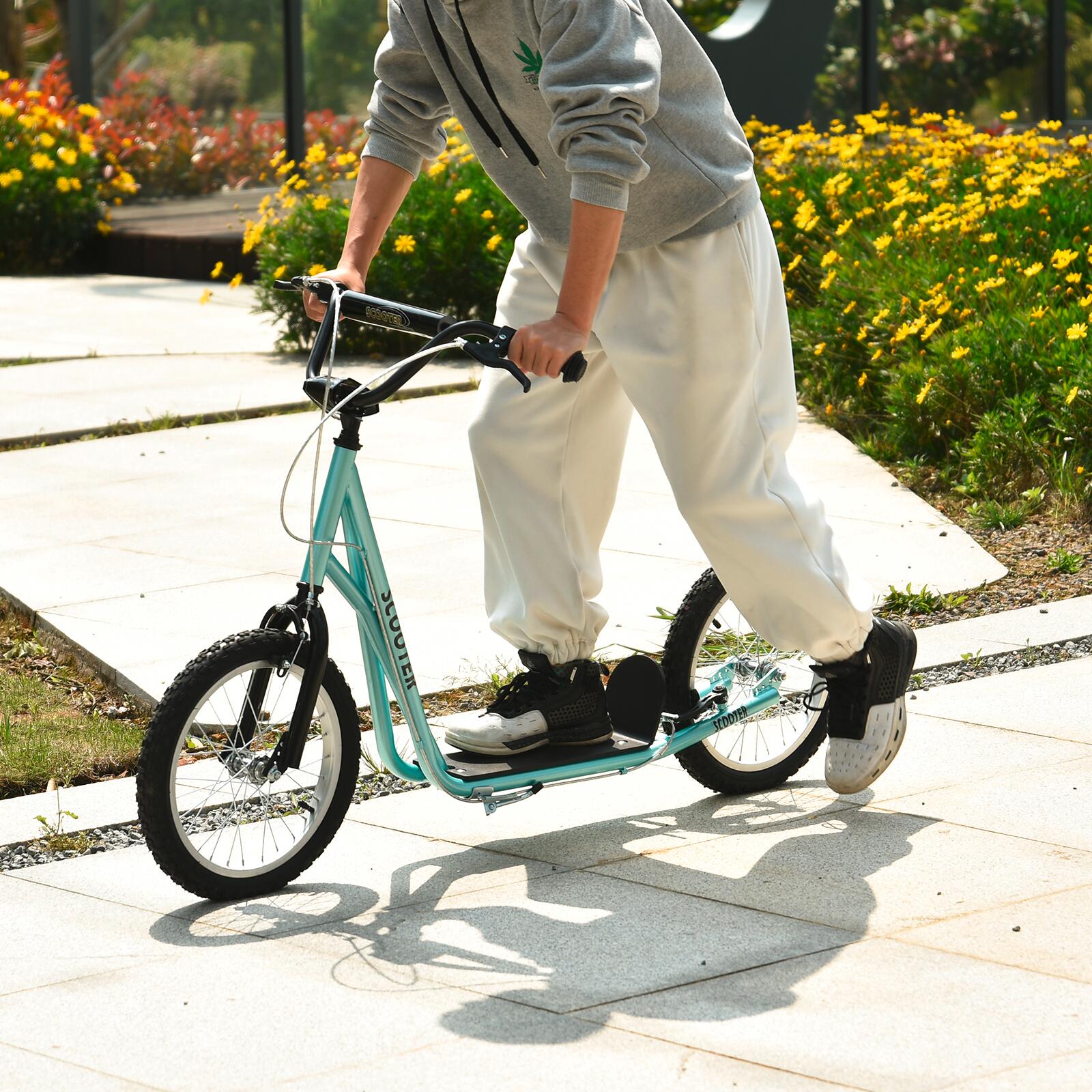 HOMCOM Kinderscooter blau