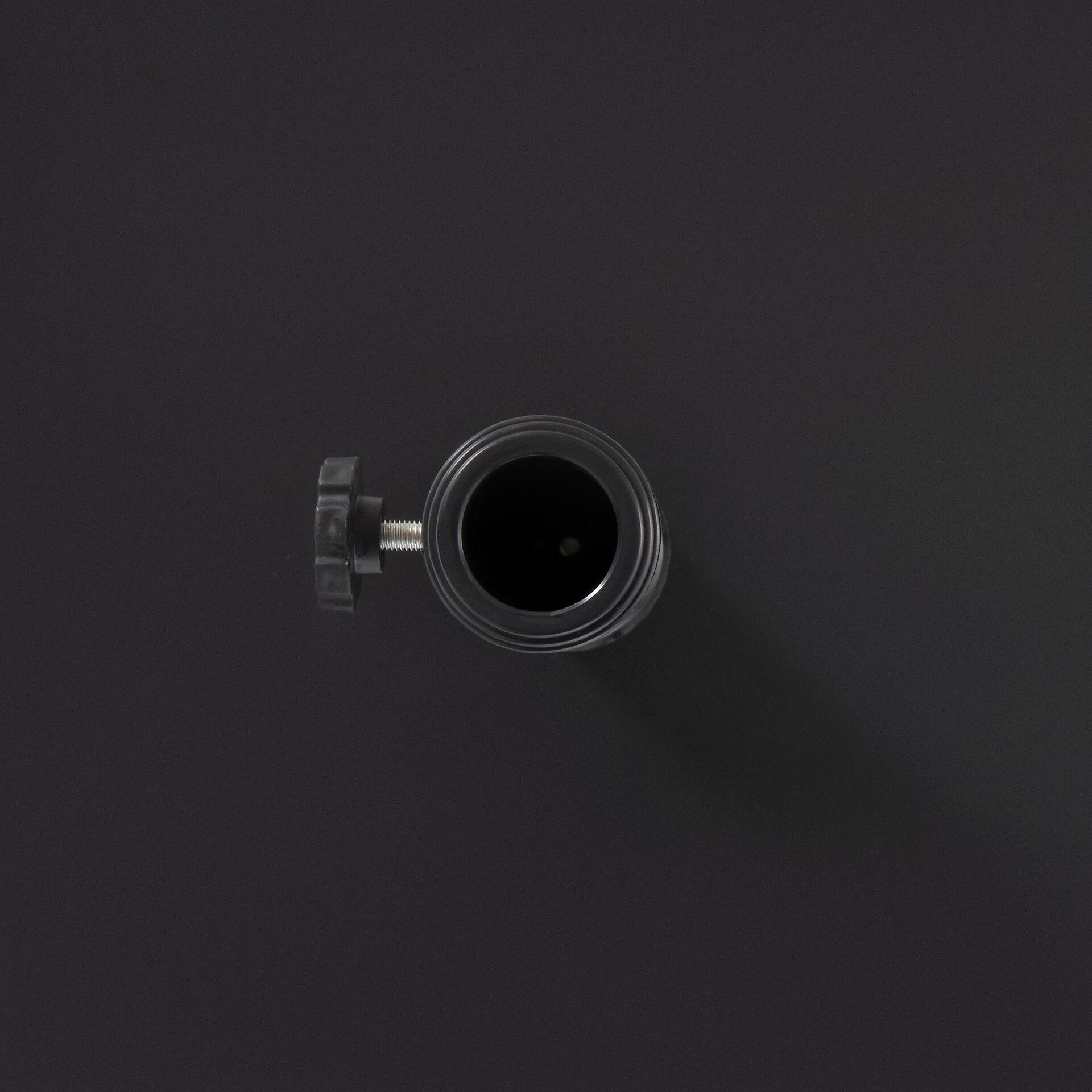 Outsunny Schirmständer schwarz Metall B/H/L: ca. 45x39x45 cm