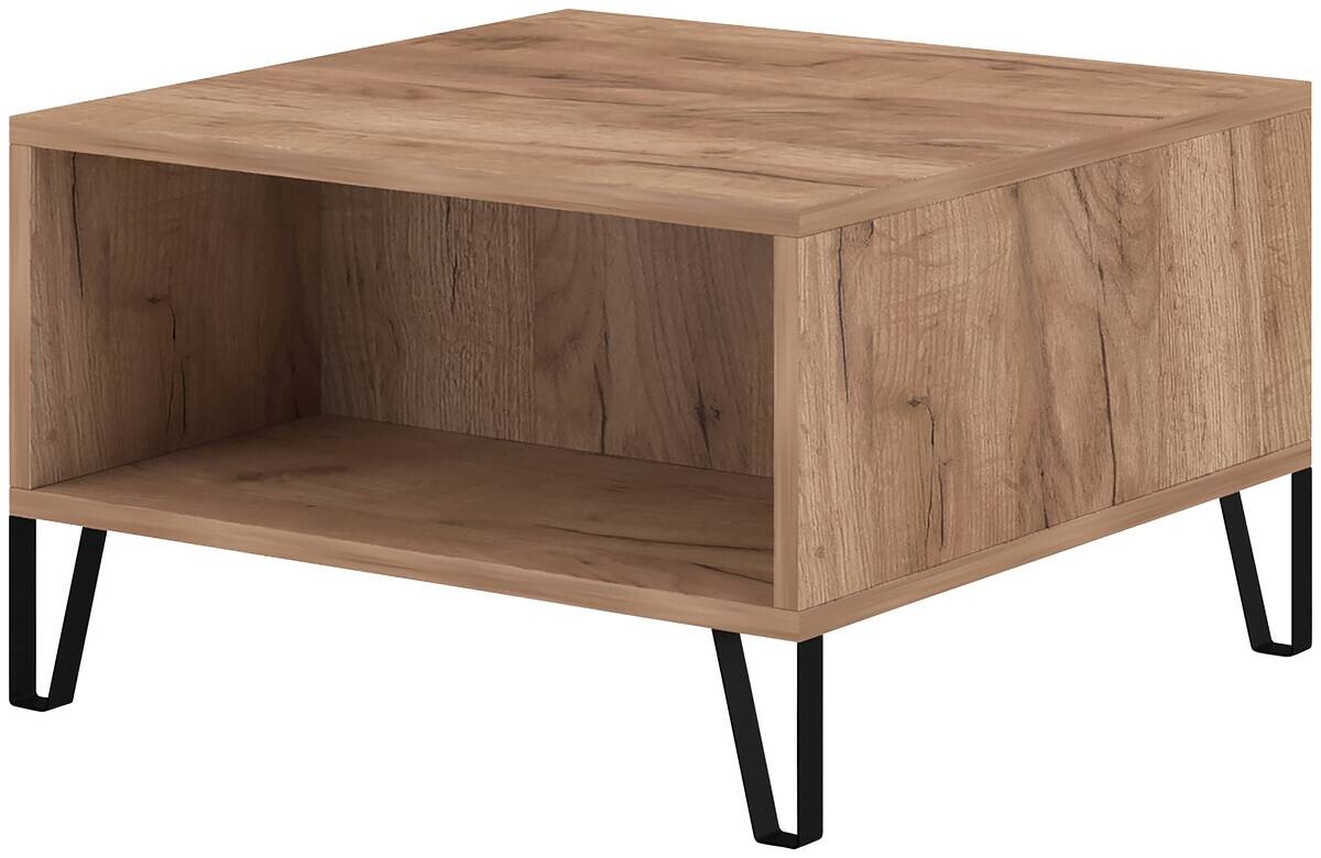 WIPMEB Couchtisch BILBAO Eiche Tabak B/H/T: ca. 60x37x60 cm