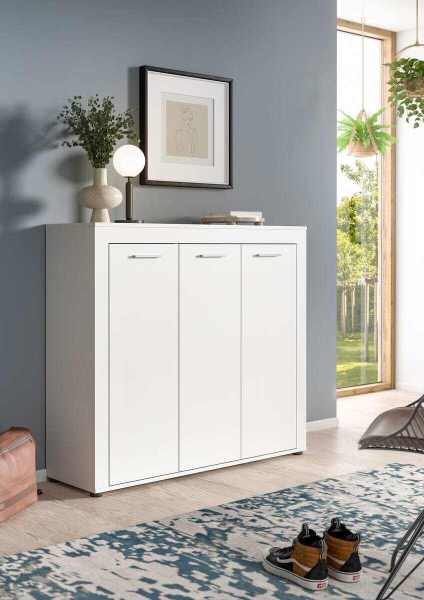 Schuhschrank JAM weiß B/H/T: ca. 120x108x37 cm