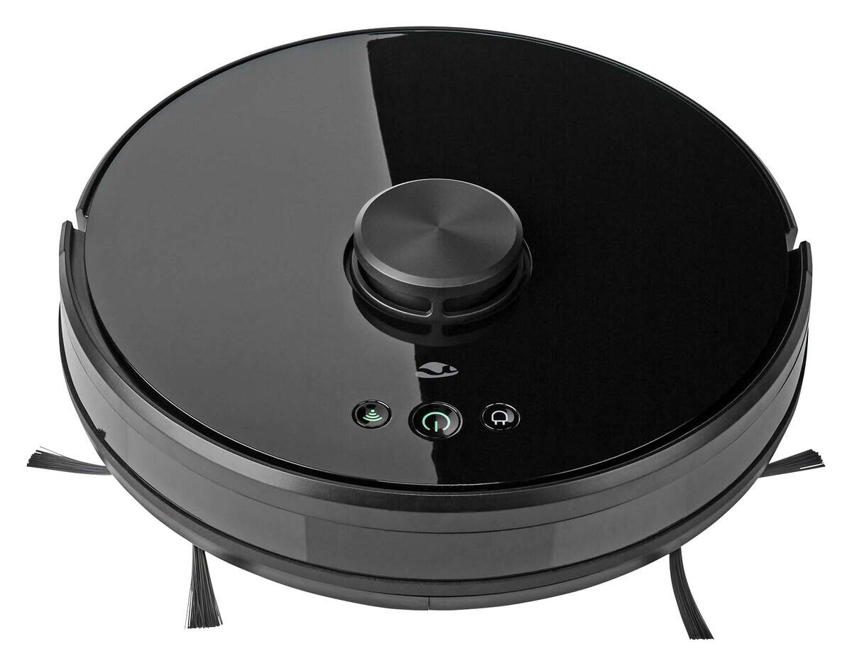 Nedis Roboter-Staubsauger schwarz Polypropylen B/H/L: ca. 33,1x33,3x9,6 cm