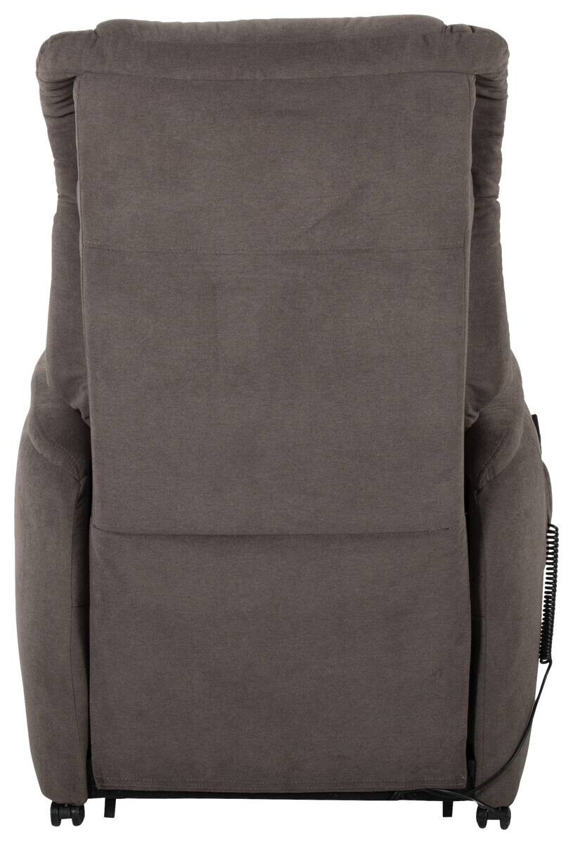 TV-Sessel Ronda graubraun Webstoff B/H/T: ca. 79x116x85 cm