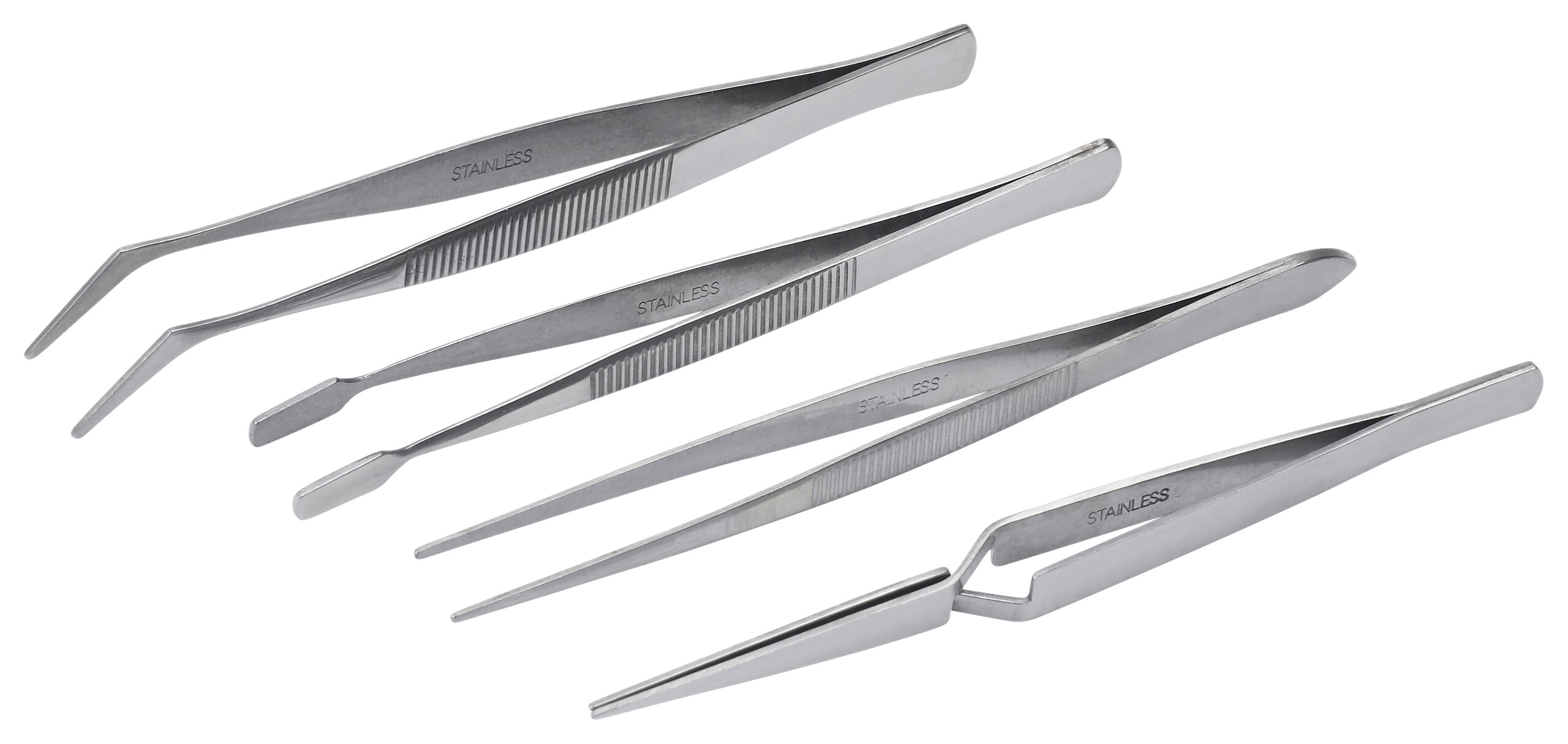 Meister Präzisions-Pinzetten 4 tlg.