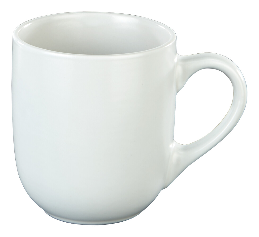 POCOline Kaffeebecher weiß Steingut