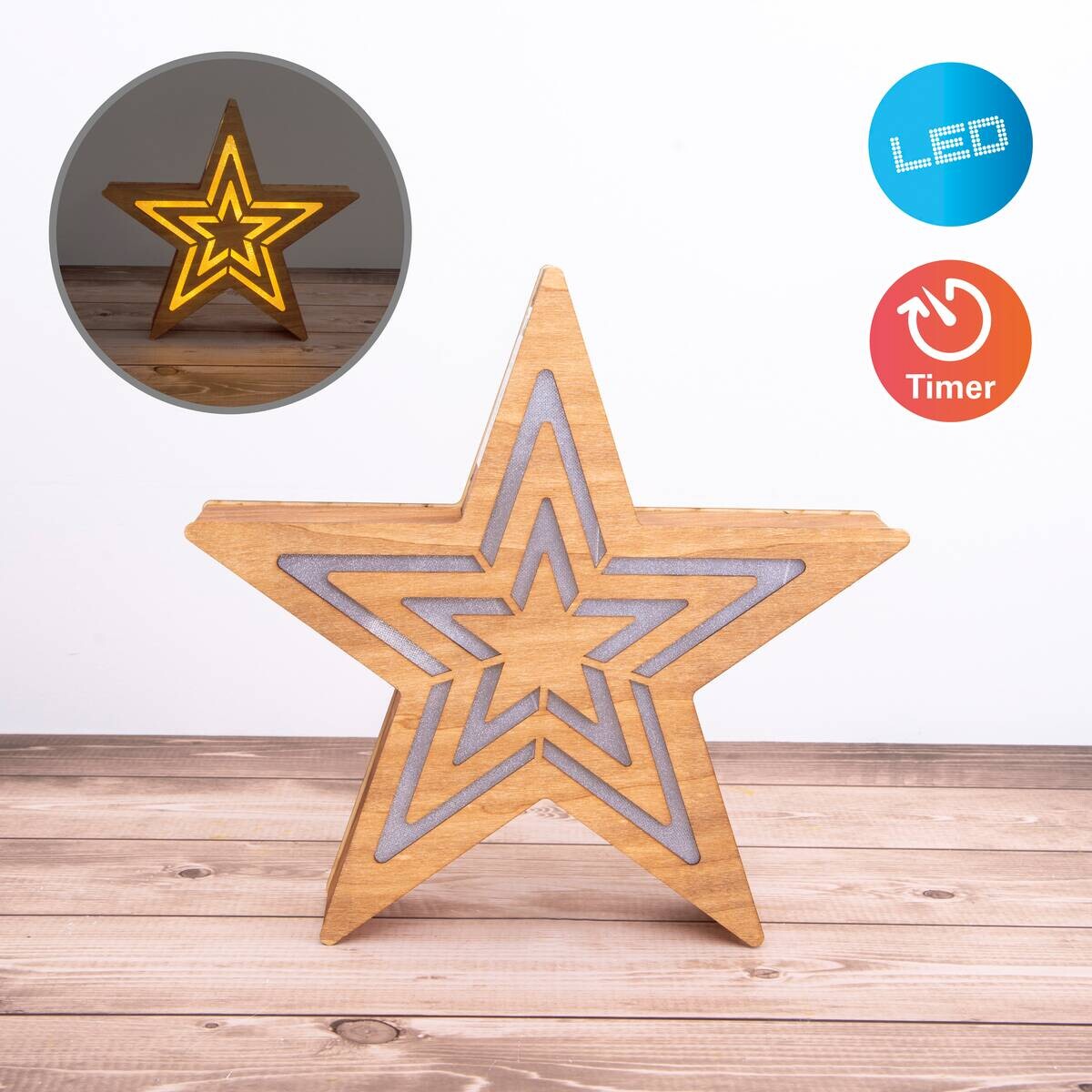 Näve Leuchten LED-Dekoleuchte