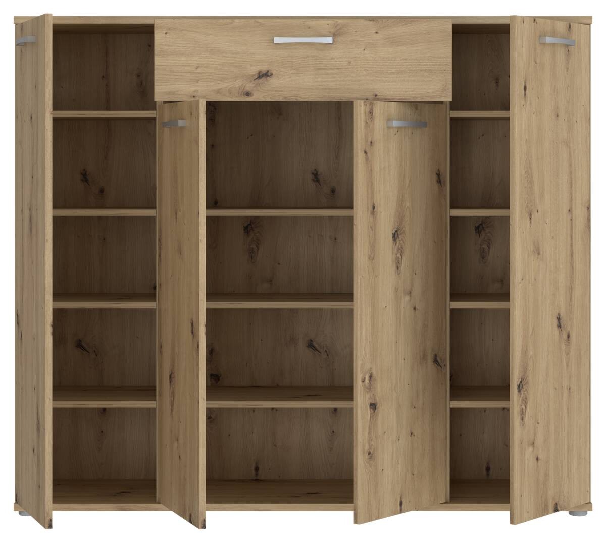 Kommode  Eiche Artisan Nachbildung B/H/T: ca. 139x121x35 cm