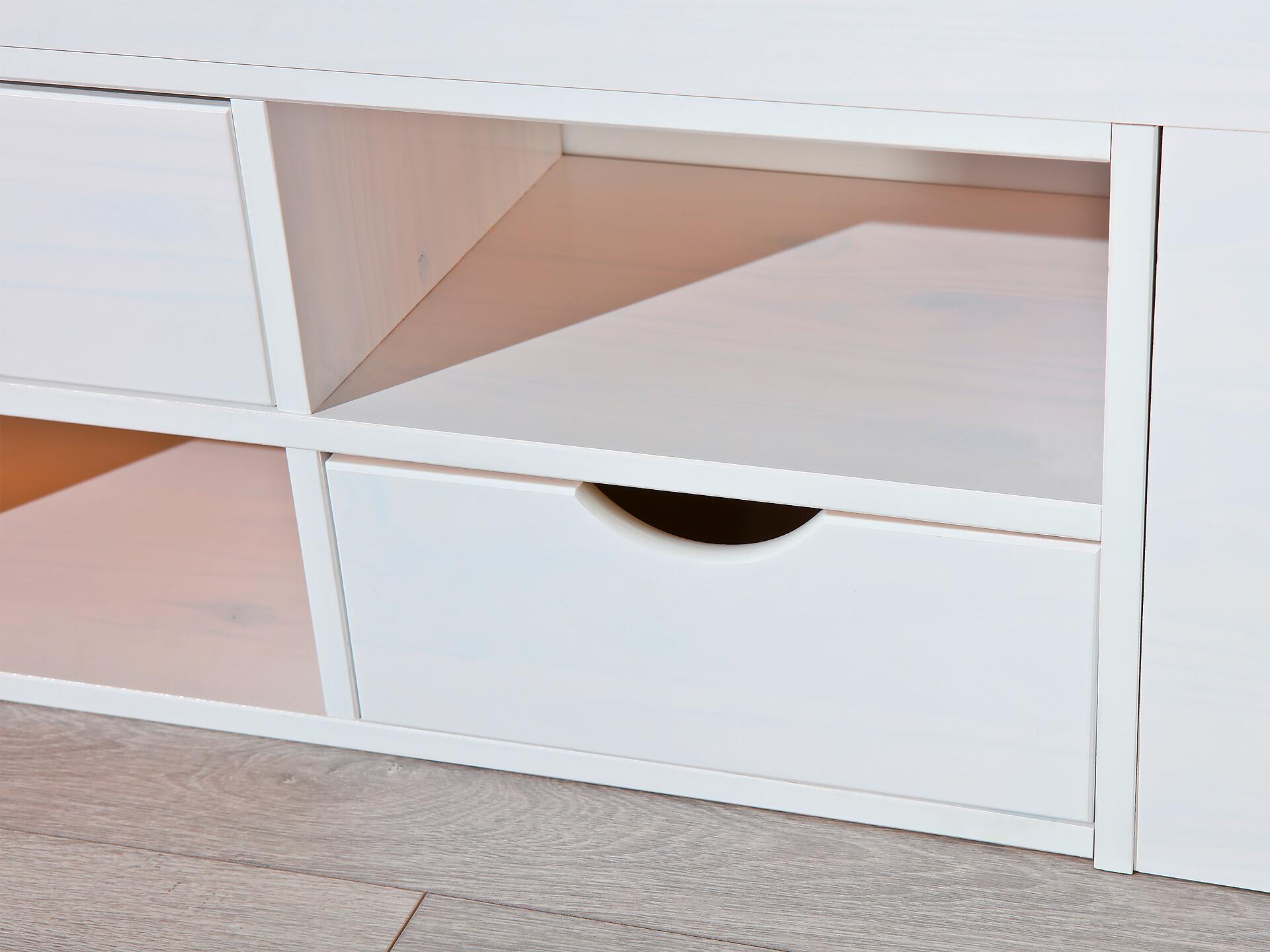 Funktionsbett Till weiß Liegefläche B/L: ca. 160x200 cm