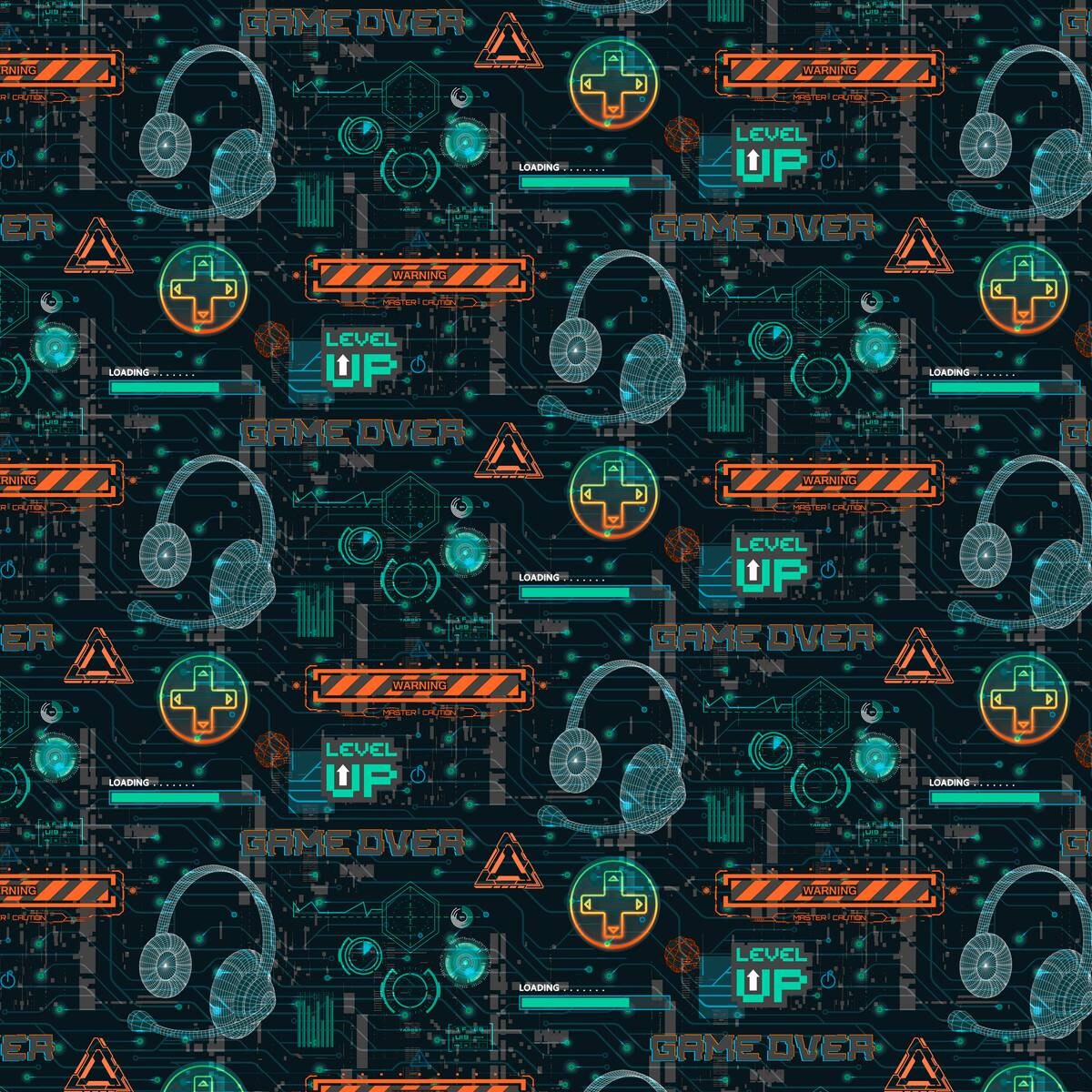 UGEPA Papiertapete schwarz bunt B/L: ca. 53x1005 cm