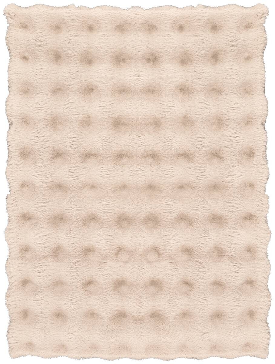 Fellimitat Big Bubble sand B/L: ca. 160x230 cm