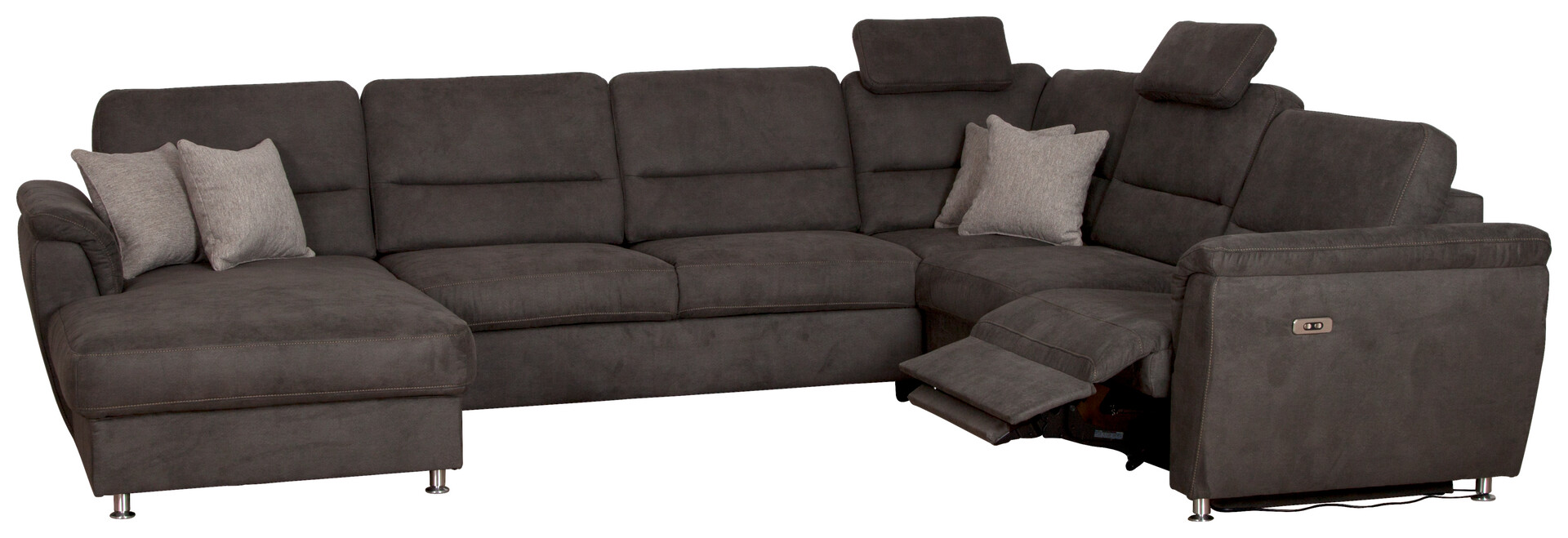 Wohnlandschaft Deva hellgrau