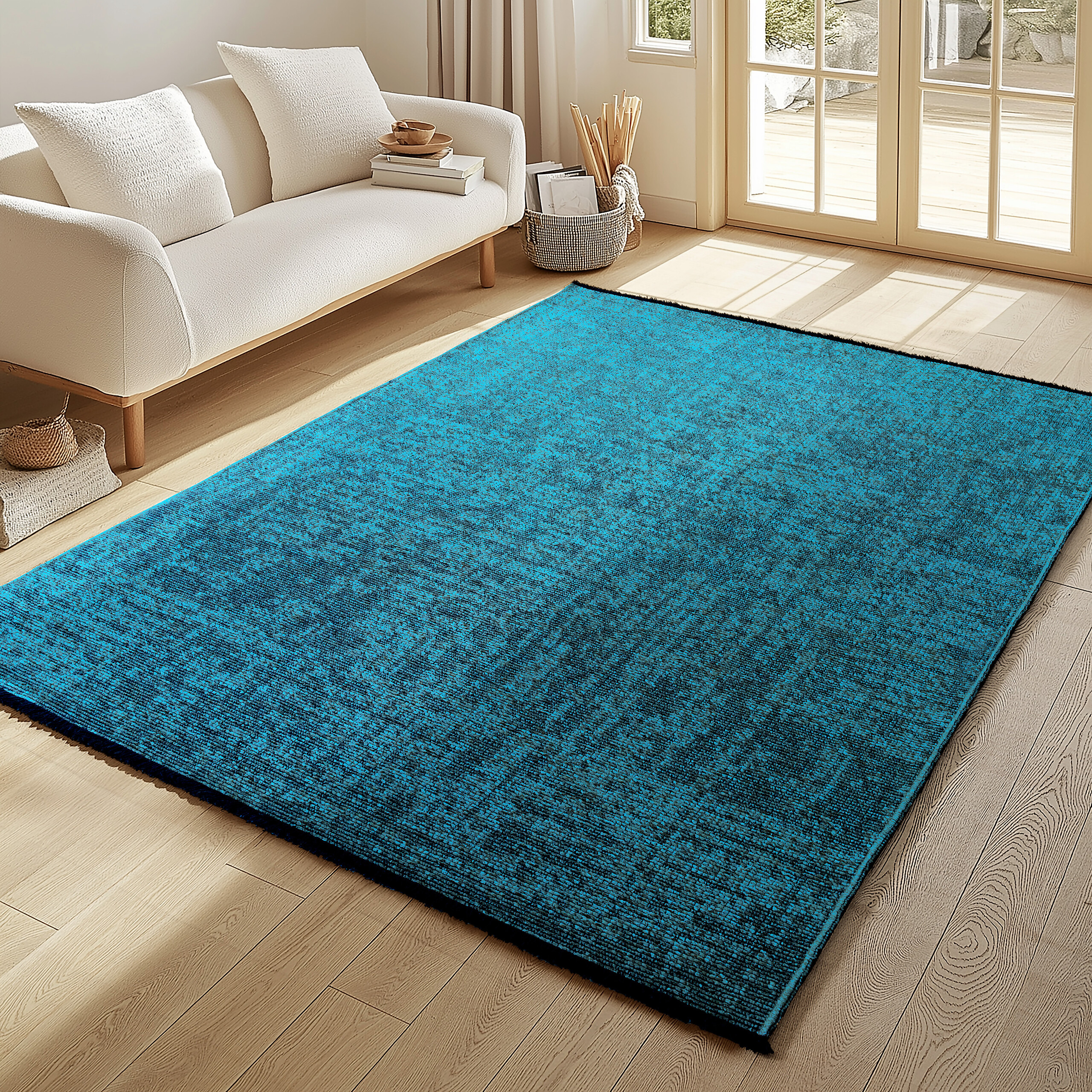 Ayyildiz Teppich SPACE blau B/L: ca. 120x170 cm