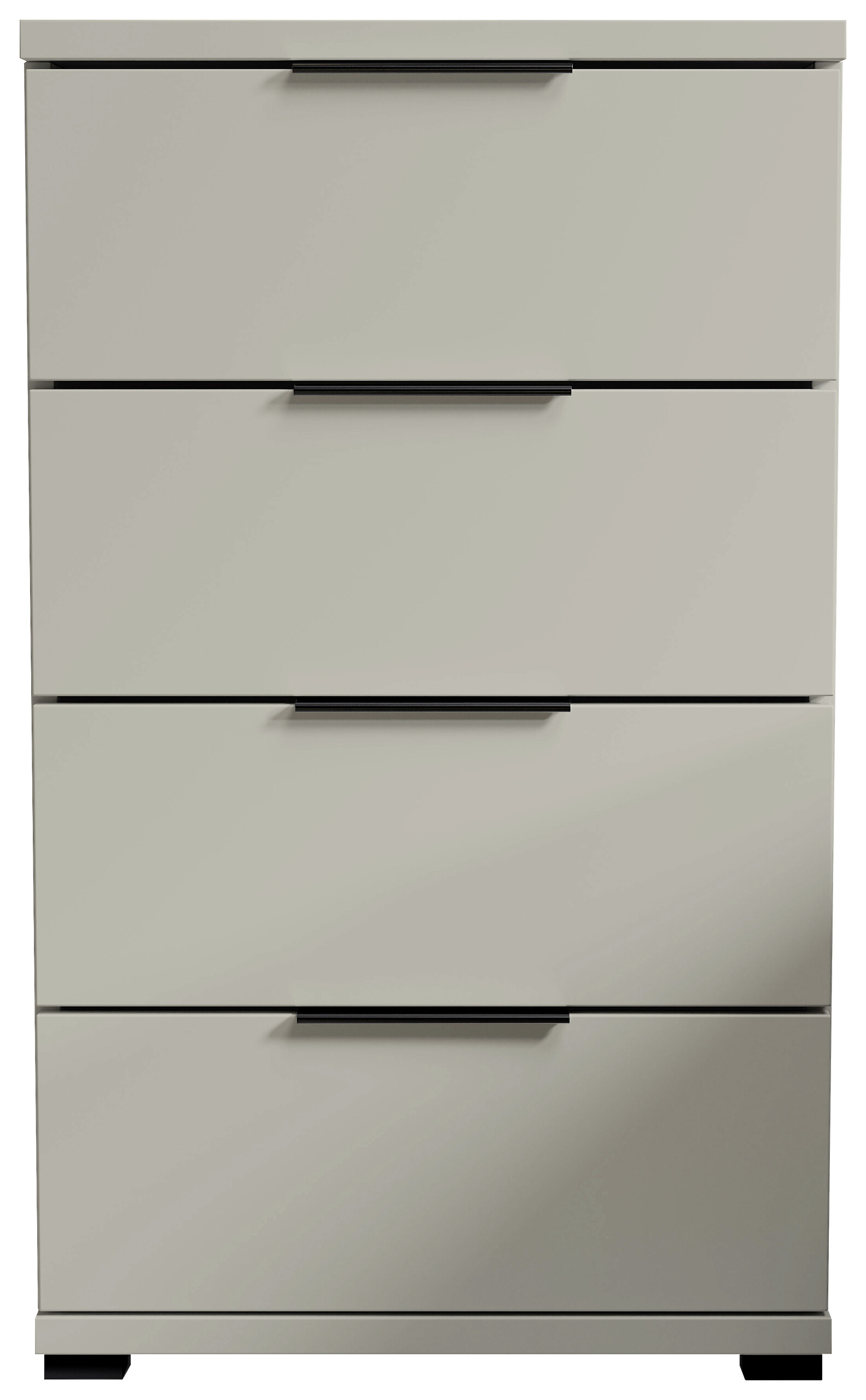 Nachtkonsole Salermo Kaschmirgrau B/H/T: ca. 46x79x42 cm