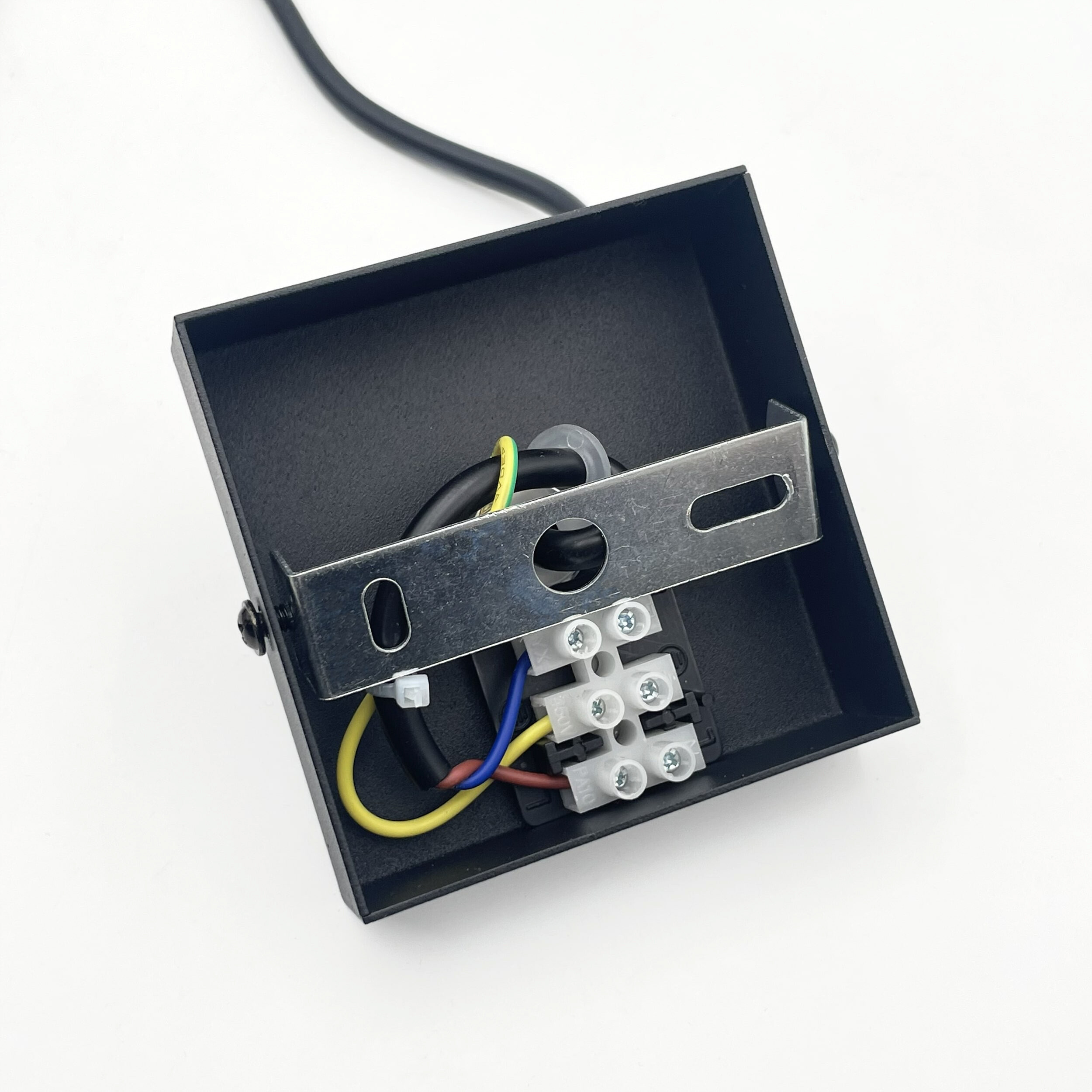 Lamkur Strahler Prisma schwarz Stahl B/H/L: ca. 6,5x118x6,5 cm 1 Brennstellen