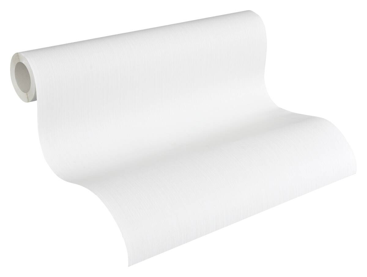 A.S.Creation Vliestapete weiß B/H/D: ca. 53x1005x9,2 cm