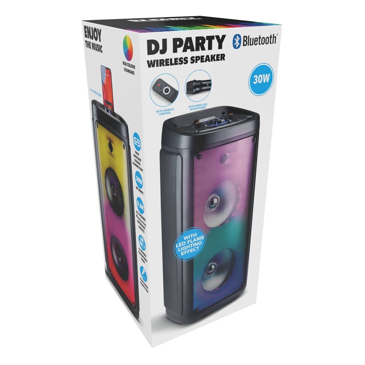 Lautsprecher 871125225651 schwarz B/H/T: ca. 30x67x29 cm