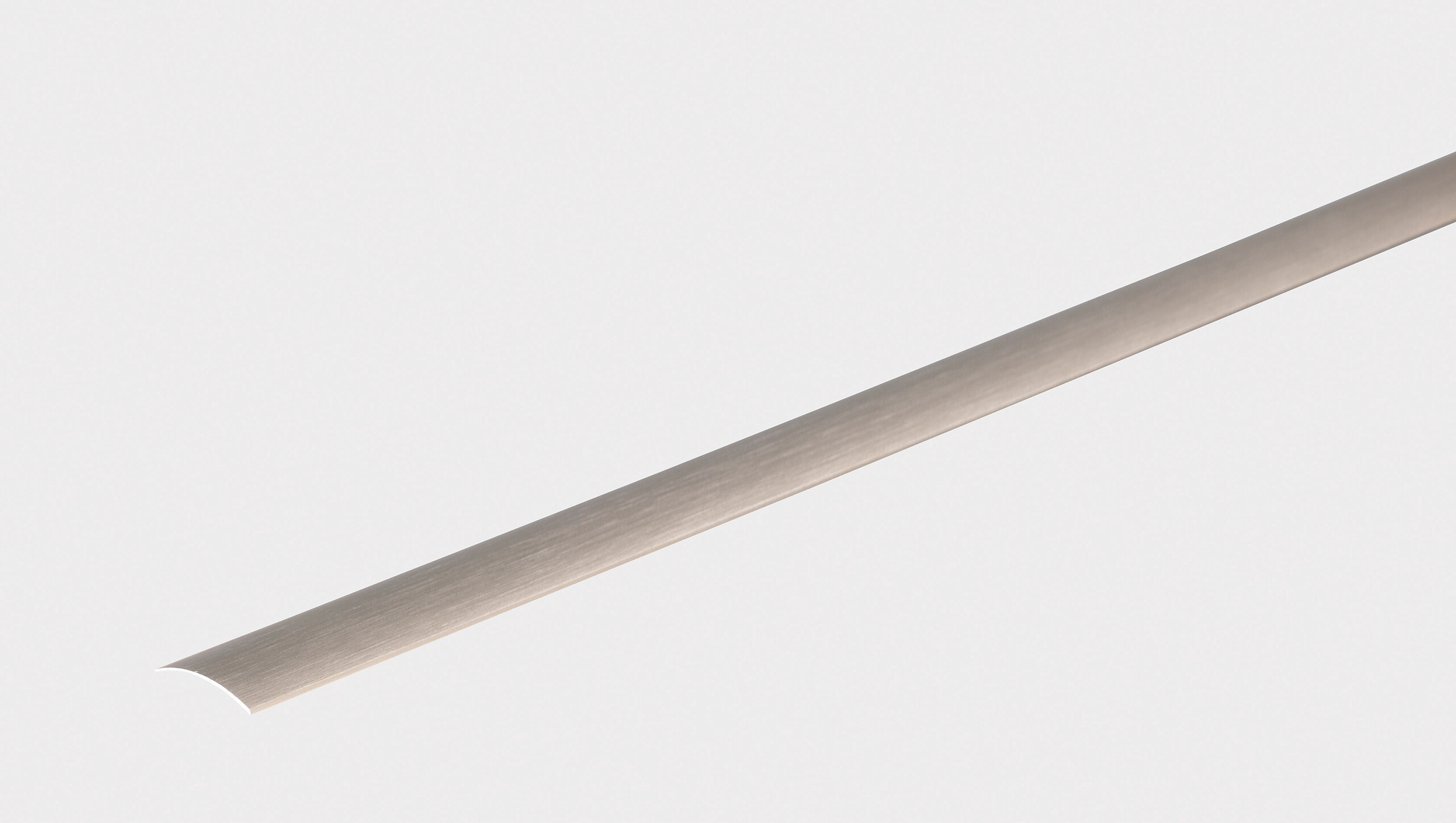 Übergangsprofil Edelstahloptik B/L: ca. 2,8x90 cm pro Stück