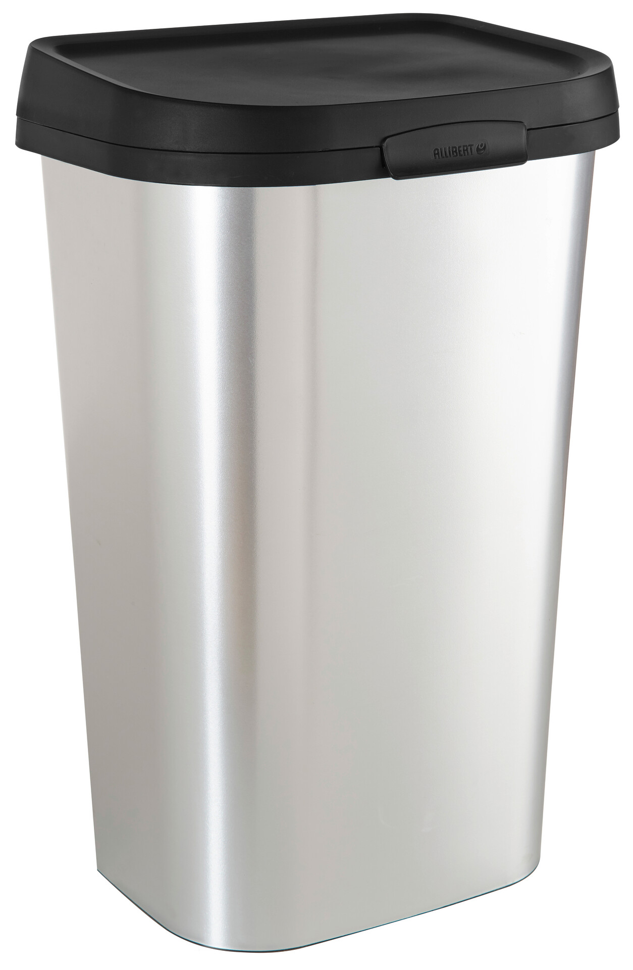 Curver Abfalleimer silber B/H/L: ca. 31,7x62,4x39,9 cm