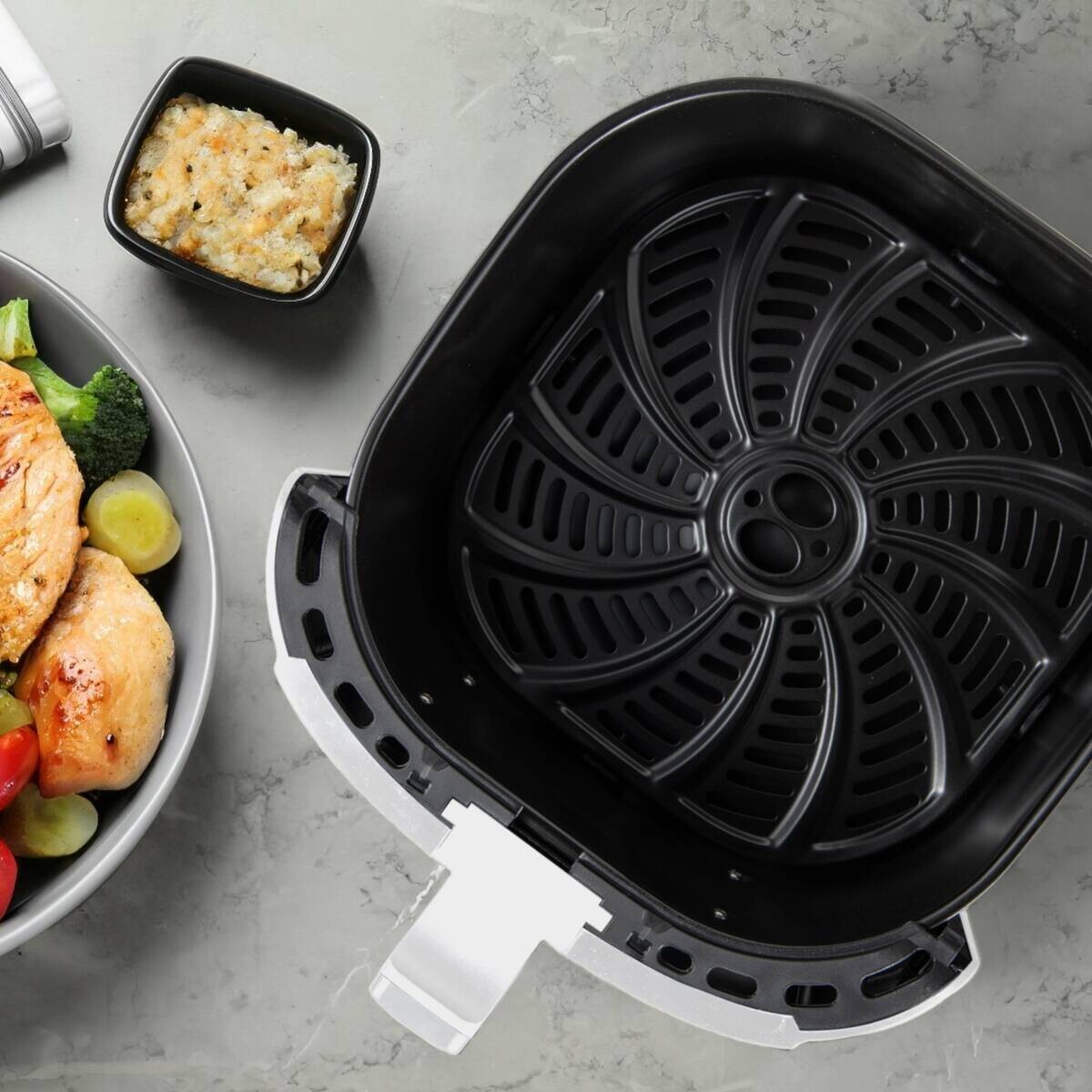 BERGNER Heißluftfritteuse BG-51186-WH