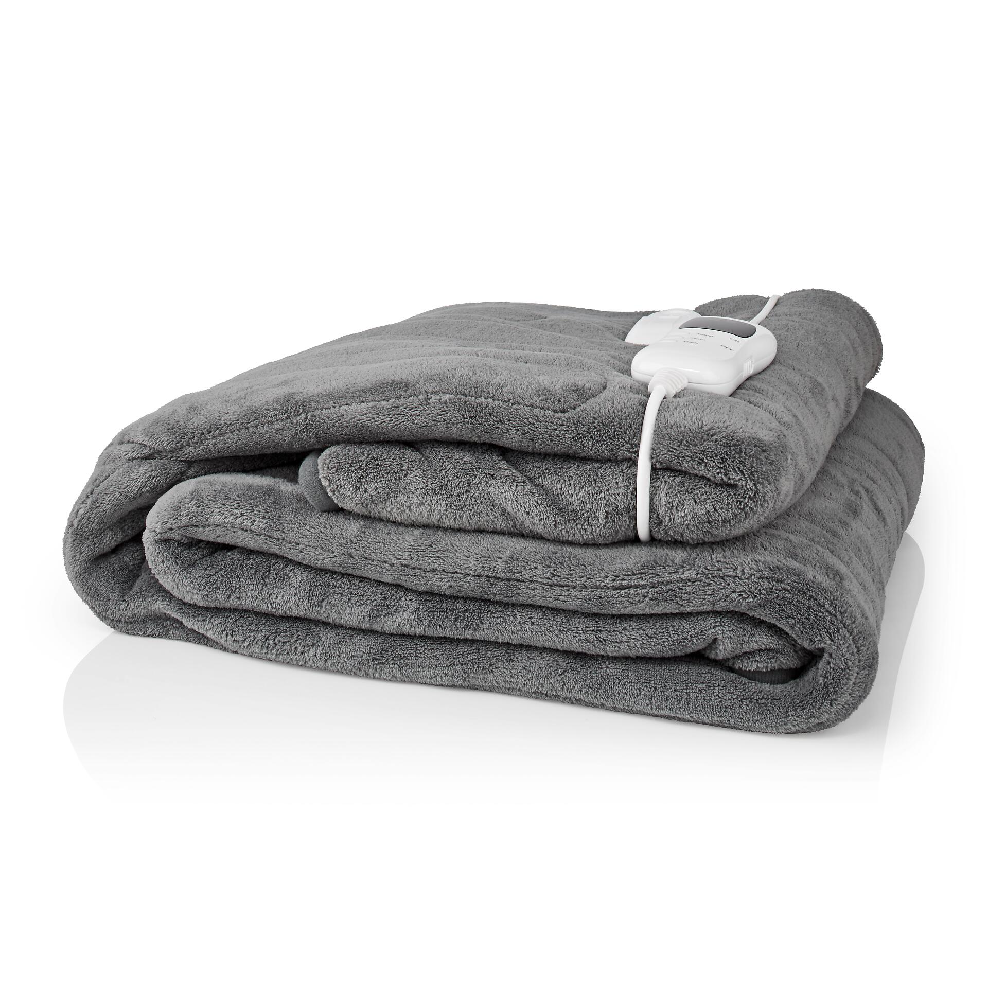 Nedis Elektrische Bettdecke grau B/H/L: ca. 201x2x180,5 cm ca. 120 W