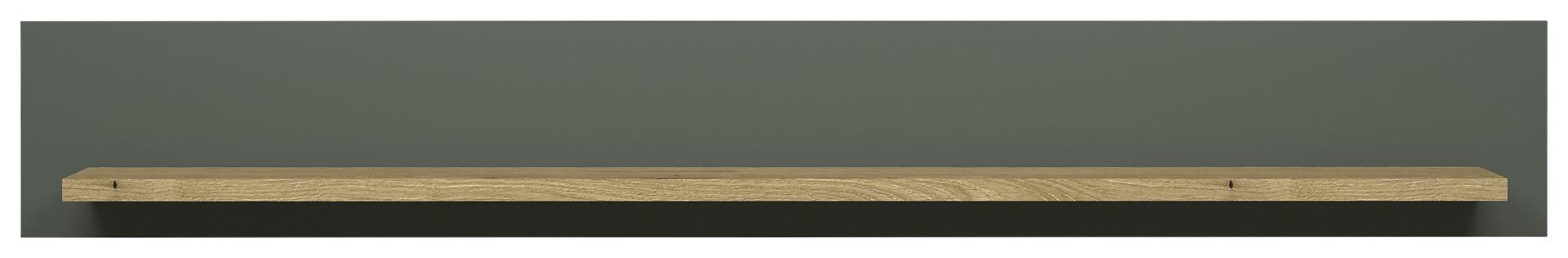 Wandboard Stanton tannengrün Eiche Evoke Coast Nachbildung B/H/T: ca. 156x22x22 cm