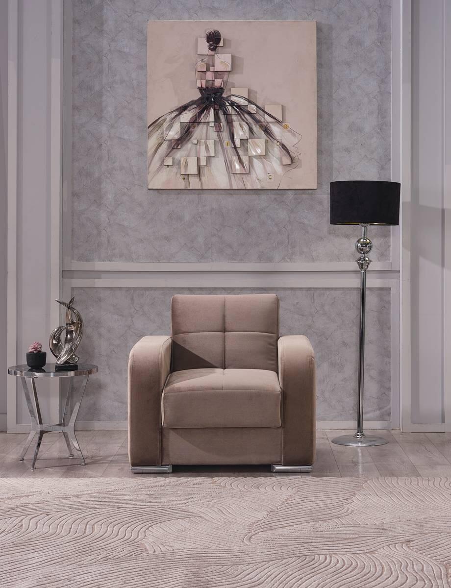 Sofa 3-2-1 Orlando graubraun