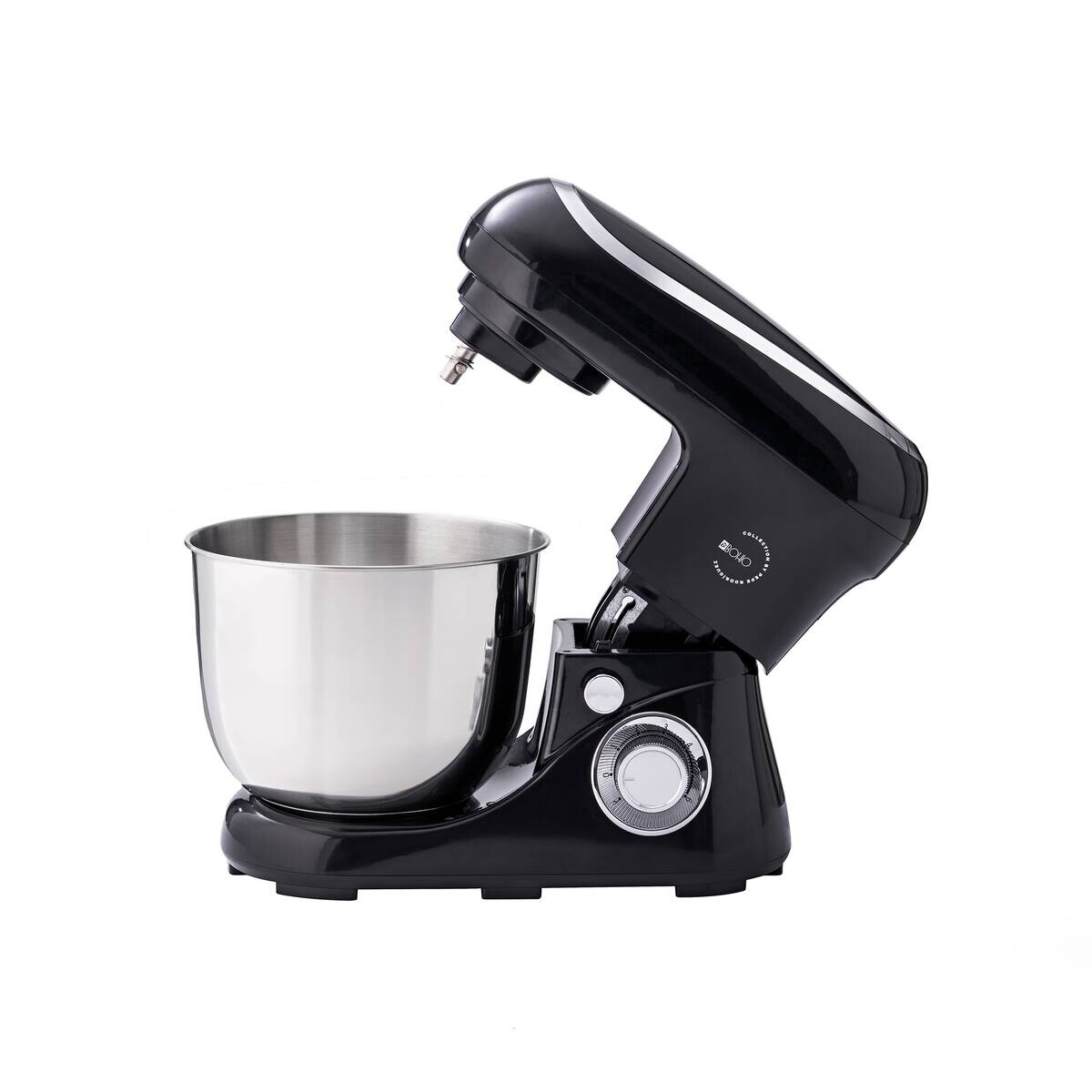 BERGNER Küchenmaschine BG-50043-BK schwarz Kunststoff Edelstahl B/H/L: ca. 23x32x39 cm ca. 5 l