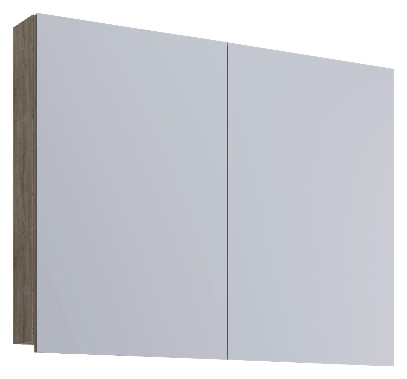 Spiegelschrank Badinos Eiche Sonoma Nachbildung B/H/T: ca. 60x42x12 cm