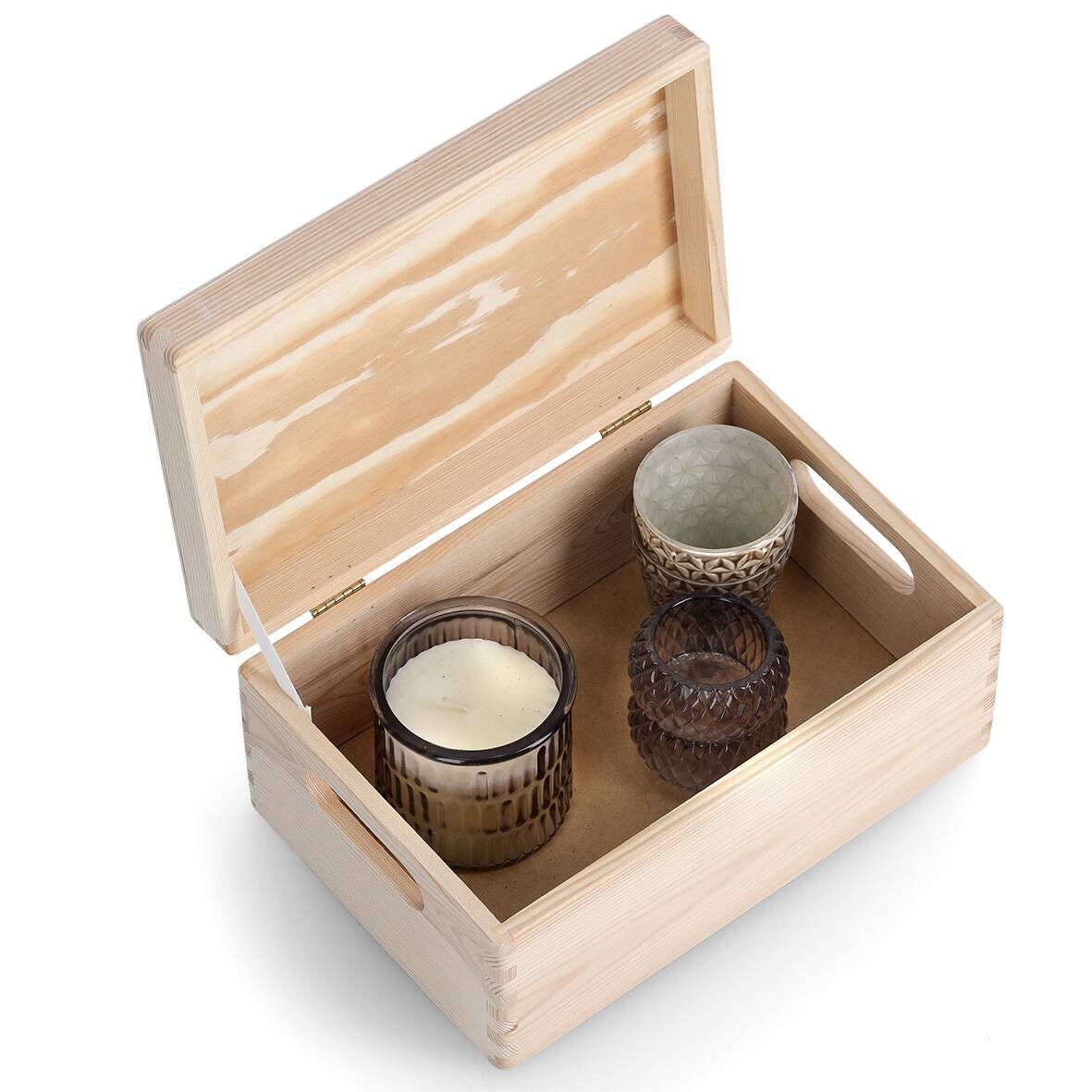 Zeller Allzweckkiste natur Kiefer B/H/L: ca. 30x14x20 cm