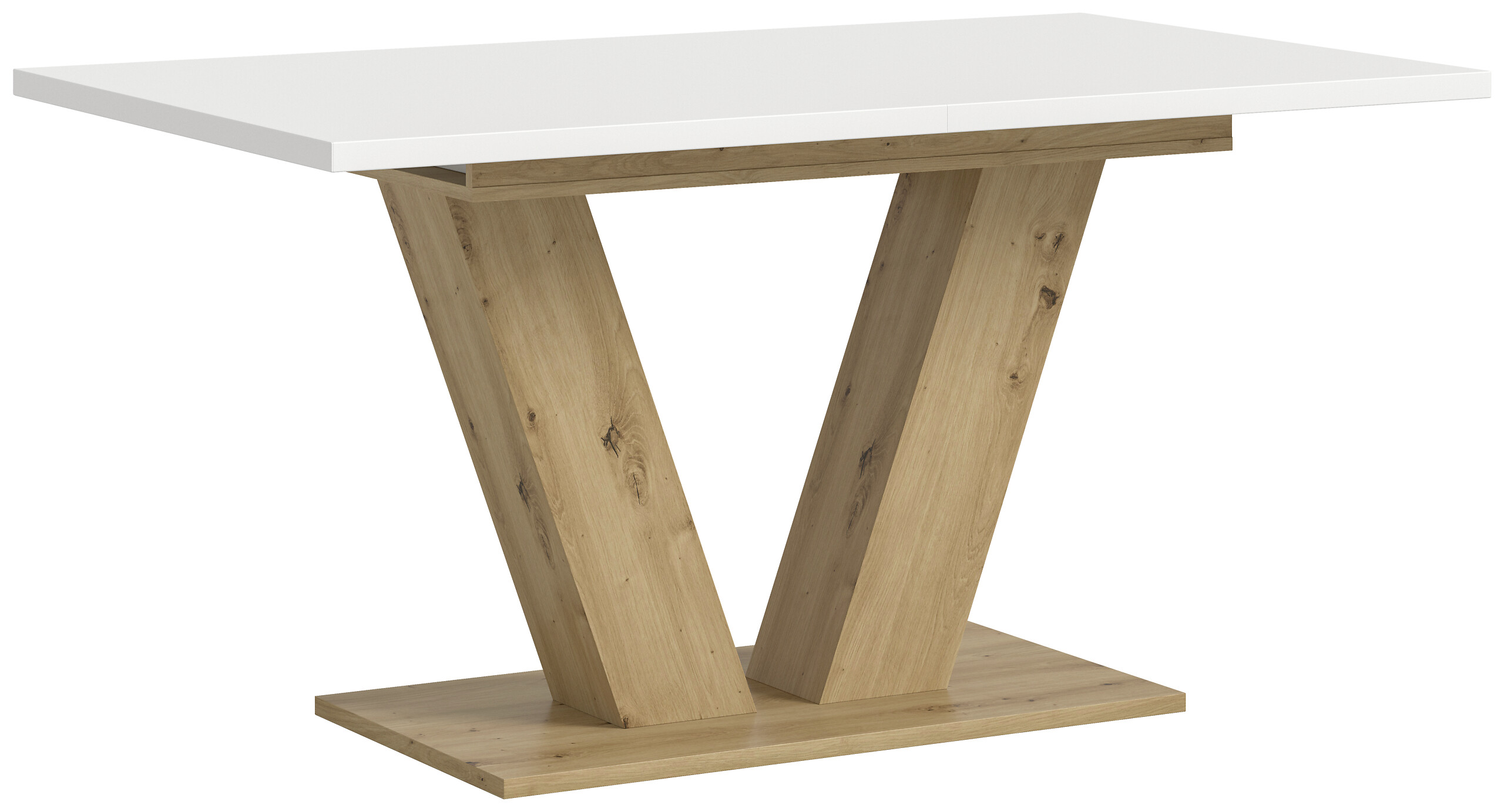 Esstisch MOTION weiß Artisan Nachbildung B/H/T: ca. 150x76x90 cm Esstisch MOTION weiß Artisan Nachbildung B/H/T: ca. 150x76x90 cm