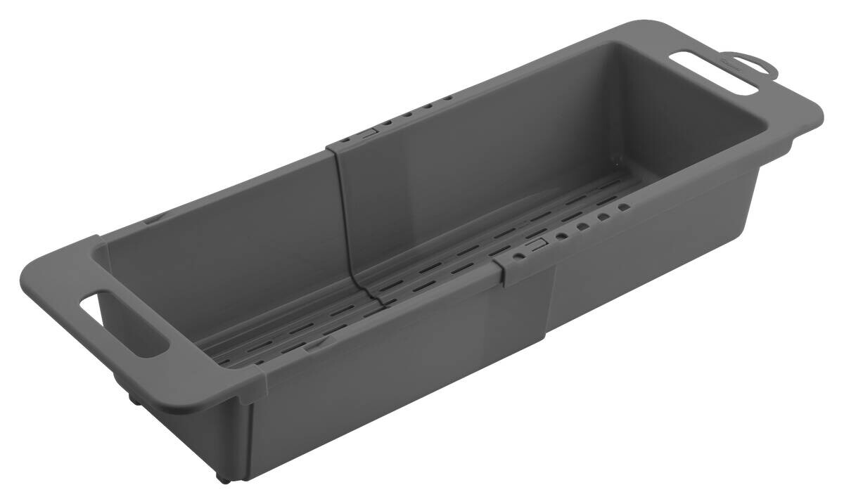 Metaltex Haushaltshelfer grau Kunststoff B/H/L: ca. 18x37,8x10 cm