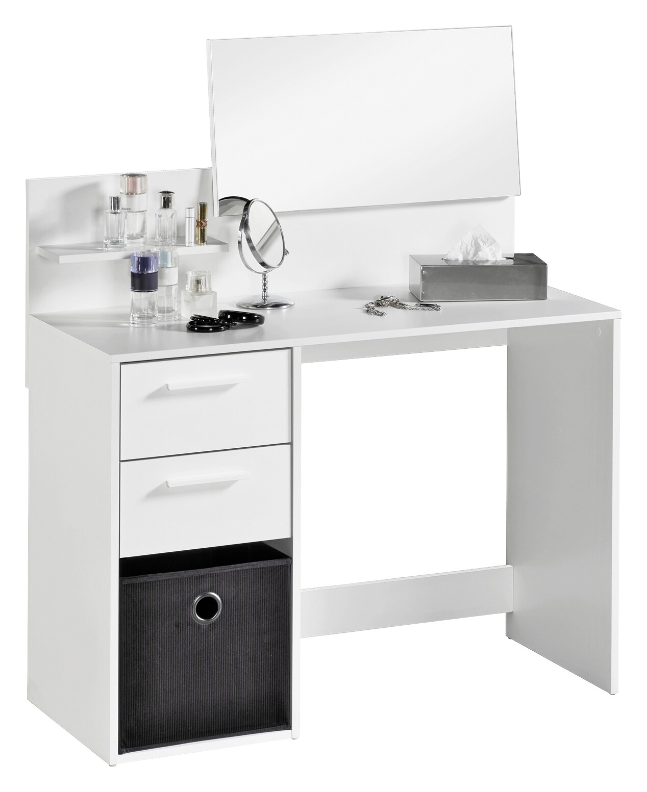 Schminktisch Diana weiß B/H/T: ca. 100x126x43 cm Schminktisch Diana weiß B/H/T: ca. 100x126x43 cm