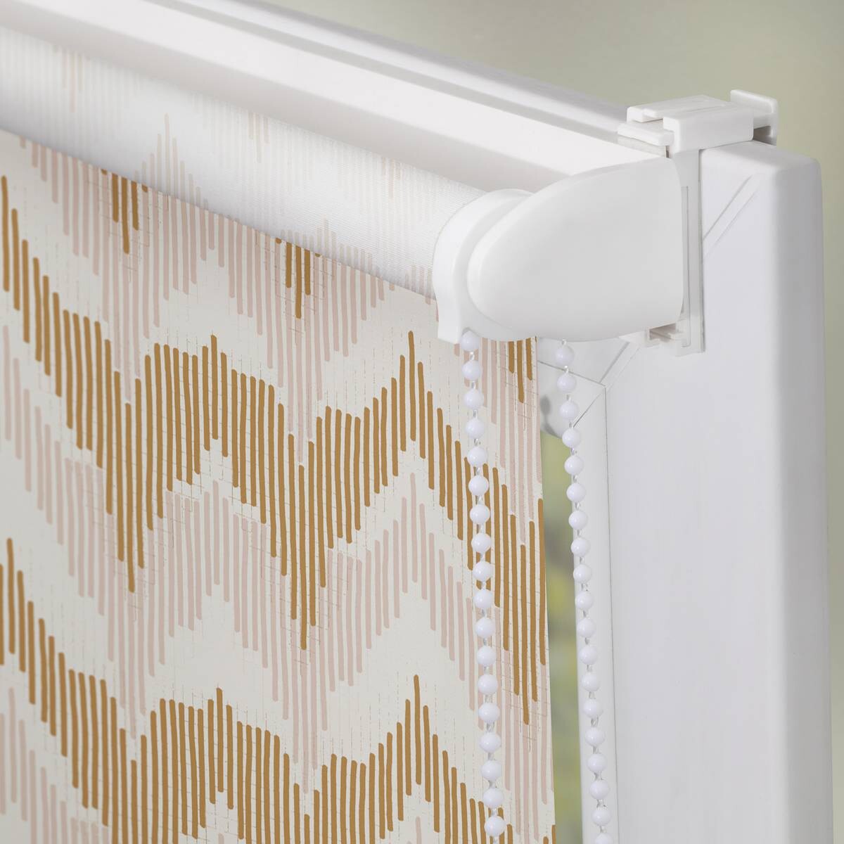 LICHTBLICK Rollo Boho Zig Zag gelb B/L: ca. 120x150 cm